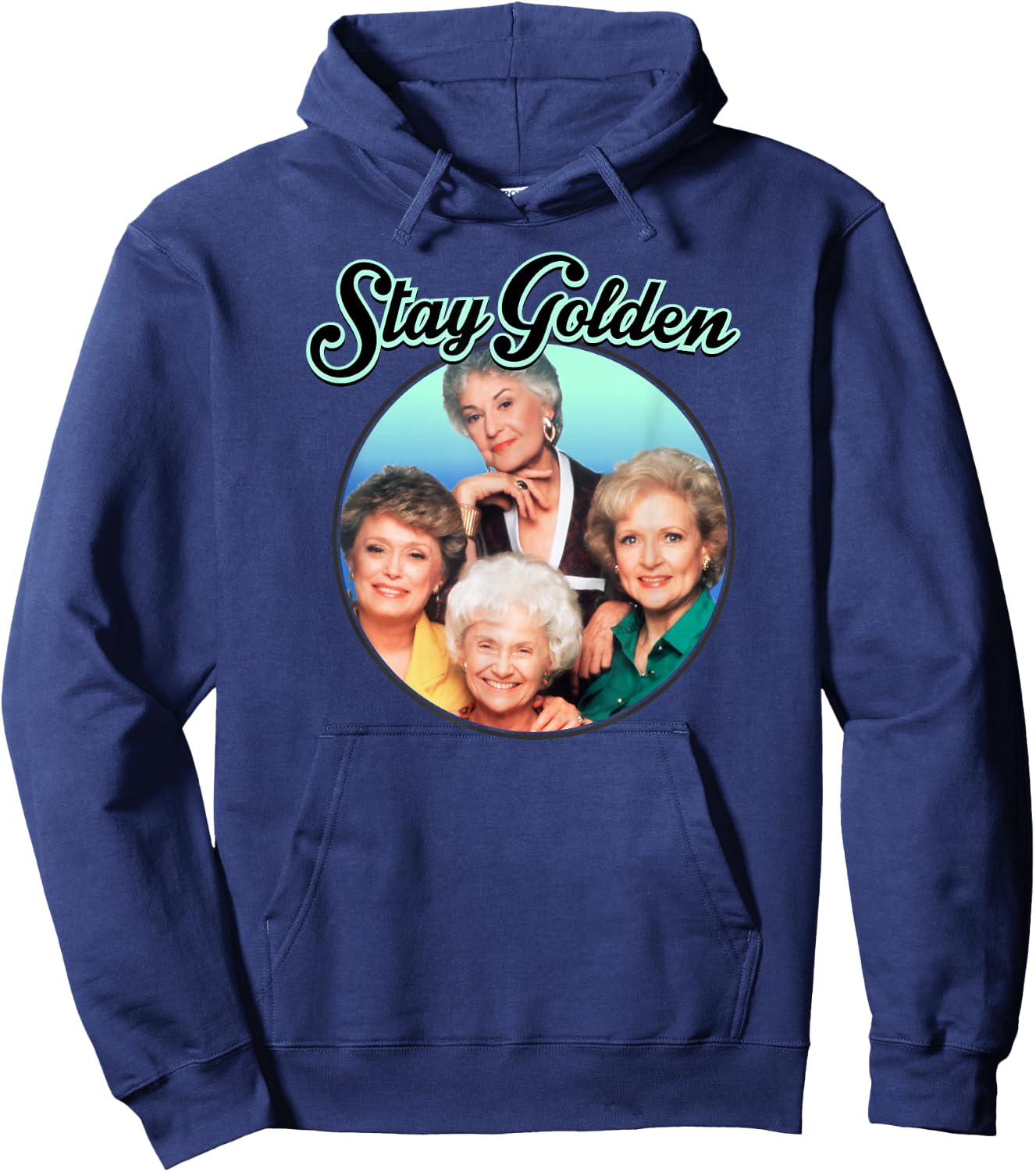 The Golden Girls - Stay Golden Hoodie - Hoodie | Navy