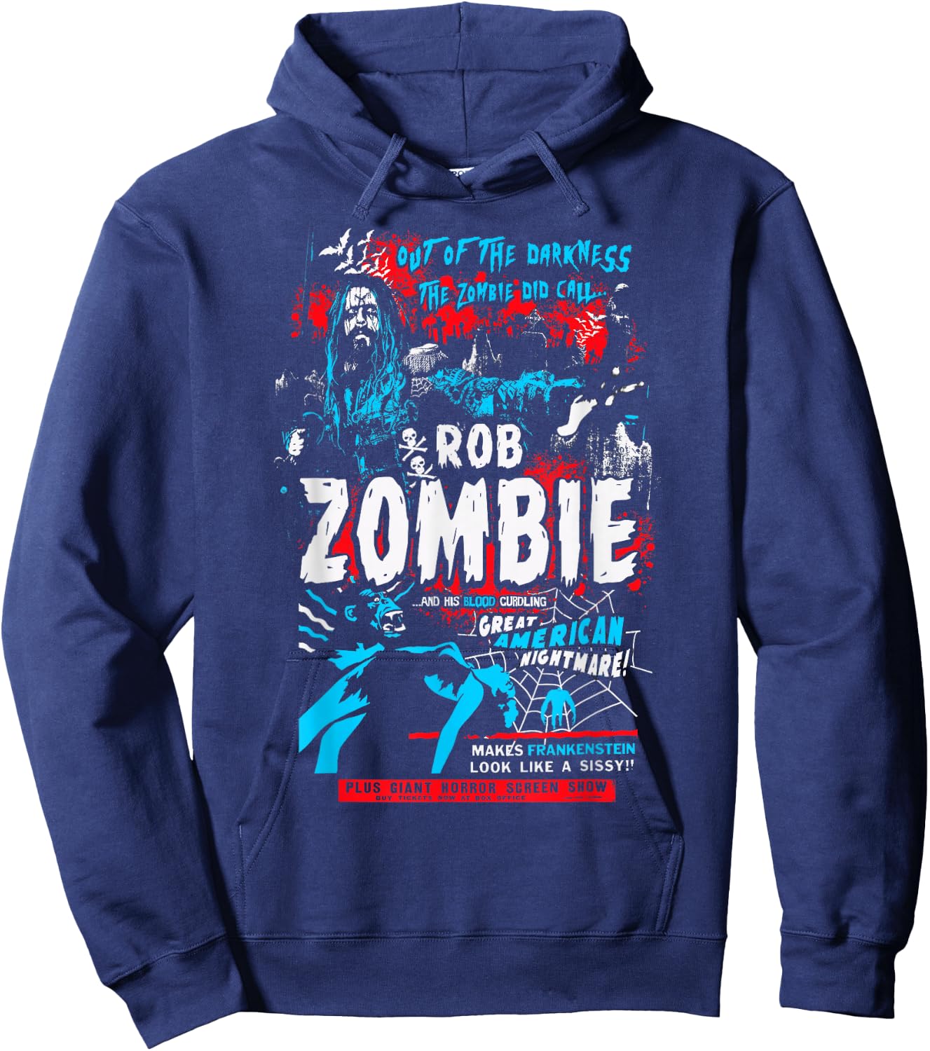 Rob Zombie – Zombie Call Hoodie - Hoodie | Navy