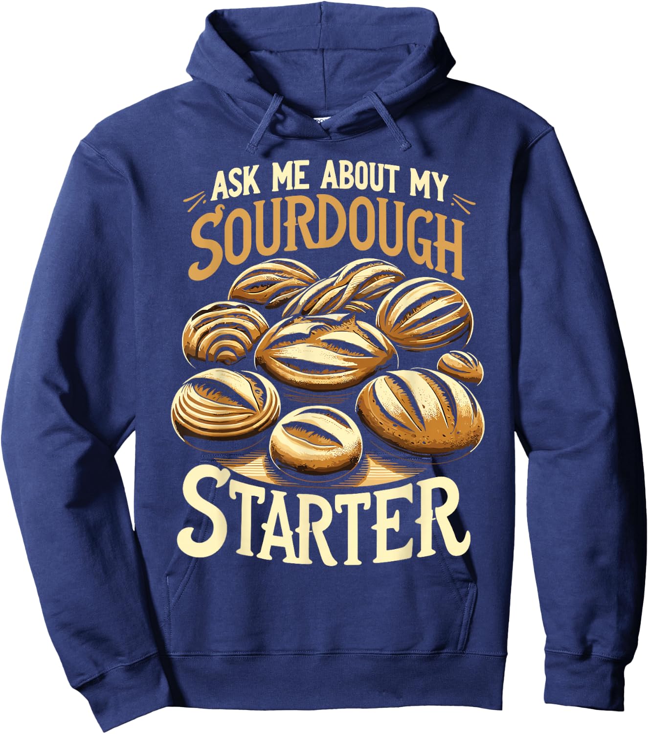 Baker Sourdough Hoodie - Hoodie | Navy