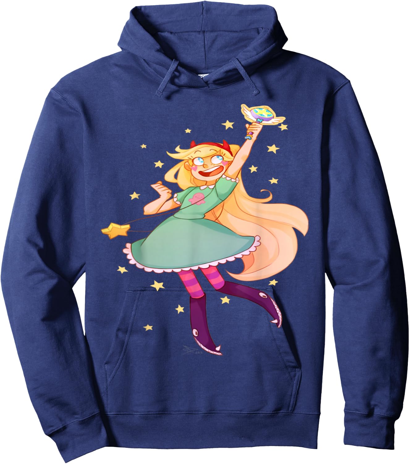 Star vs the forces of evil Shirts Hoodie - Hoodie | Navy