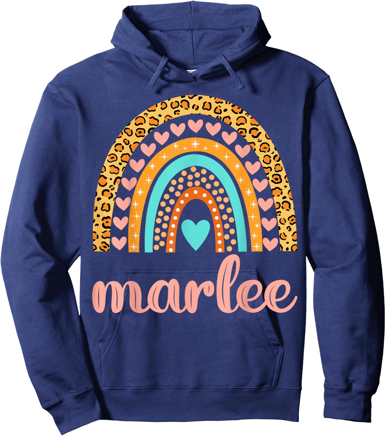Marlee Marlee Name Birthday Shirt Gift Hoodie - Hoodie | Navy