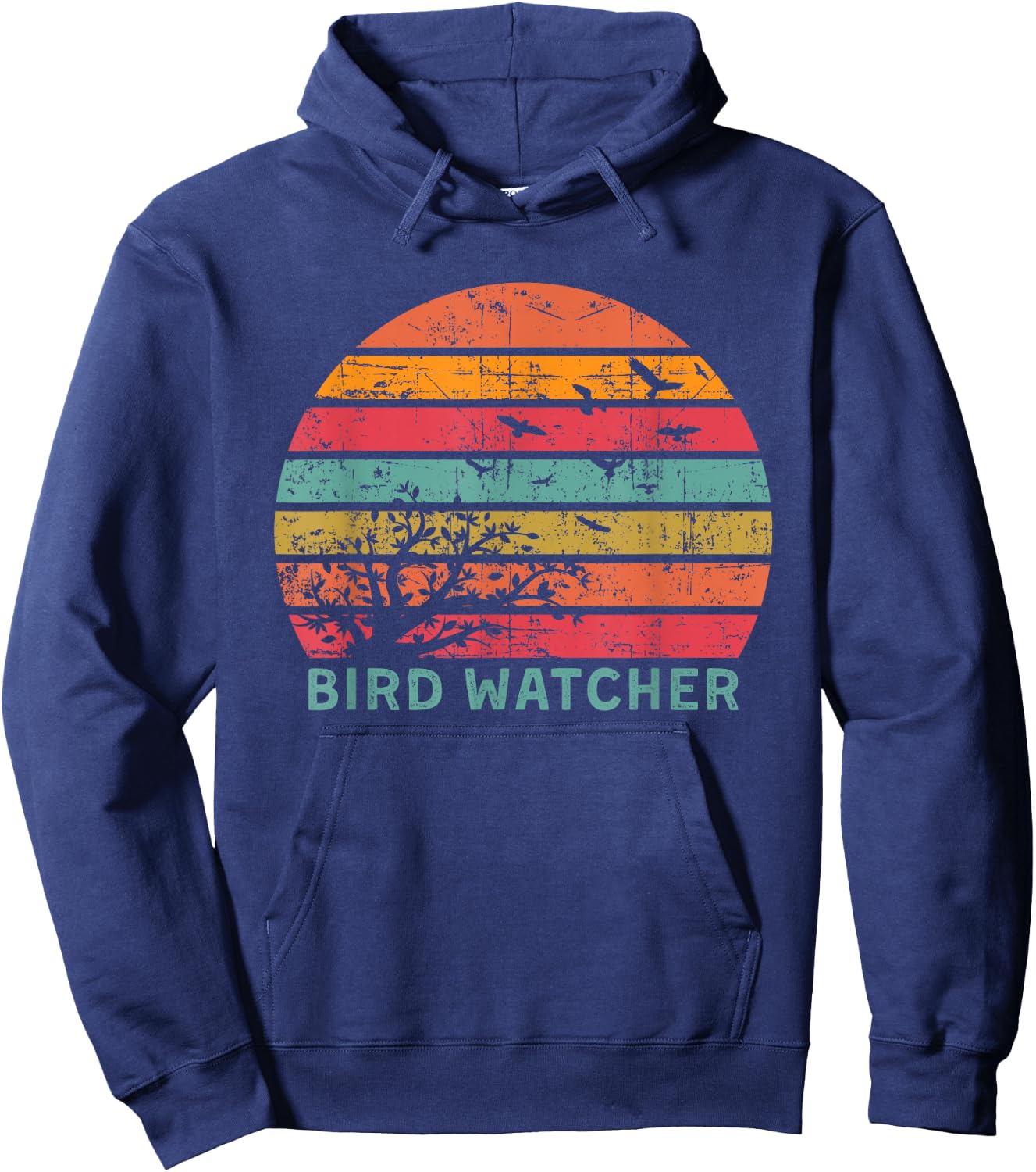 Bird Watcher Gift Birding Bird Watching Hoodie - Hoodie | Navy