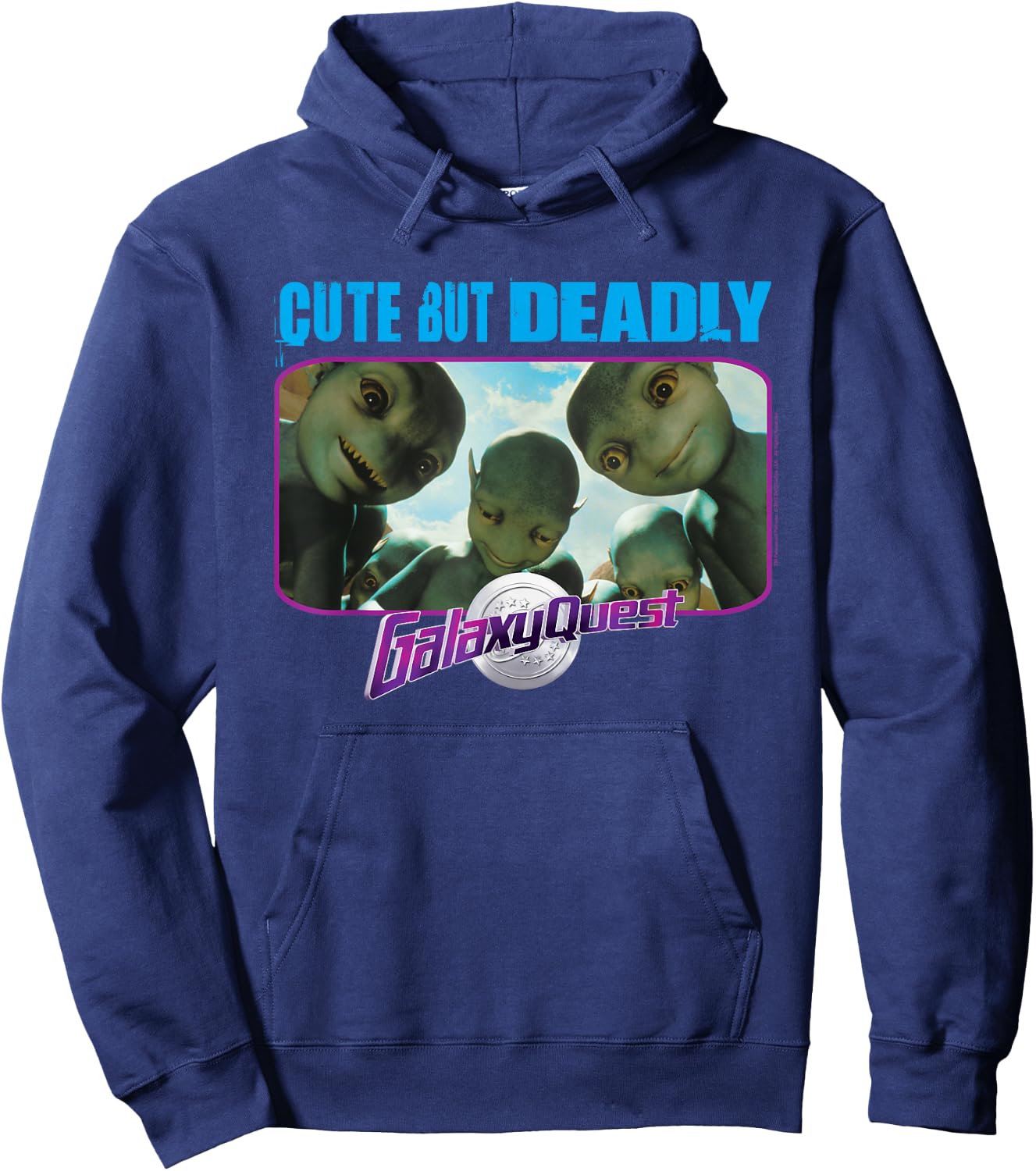 Galaxy Quest Cute But Deadly Hoodie - Hoodie | Navy