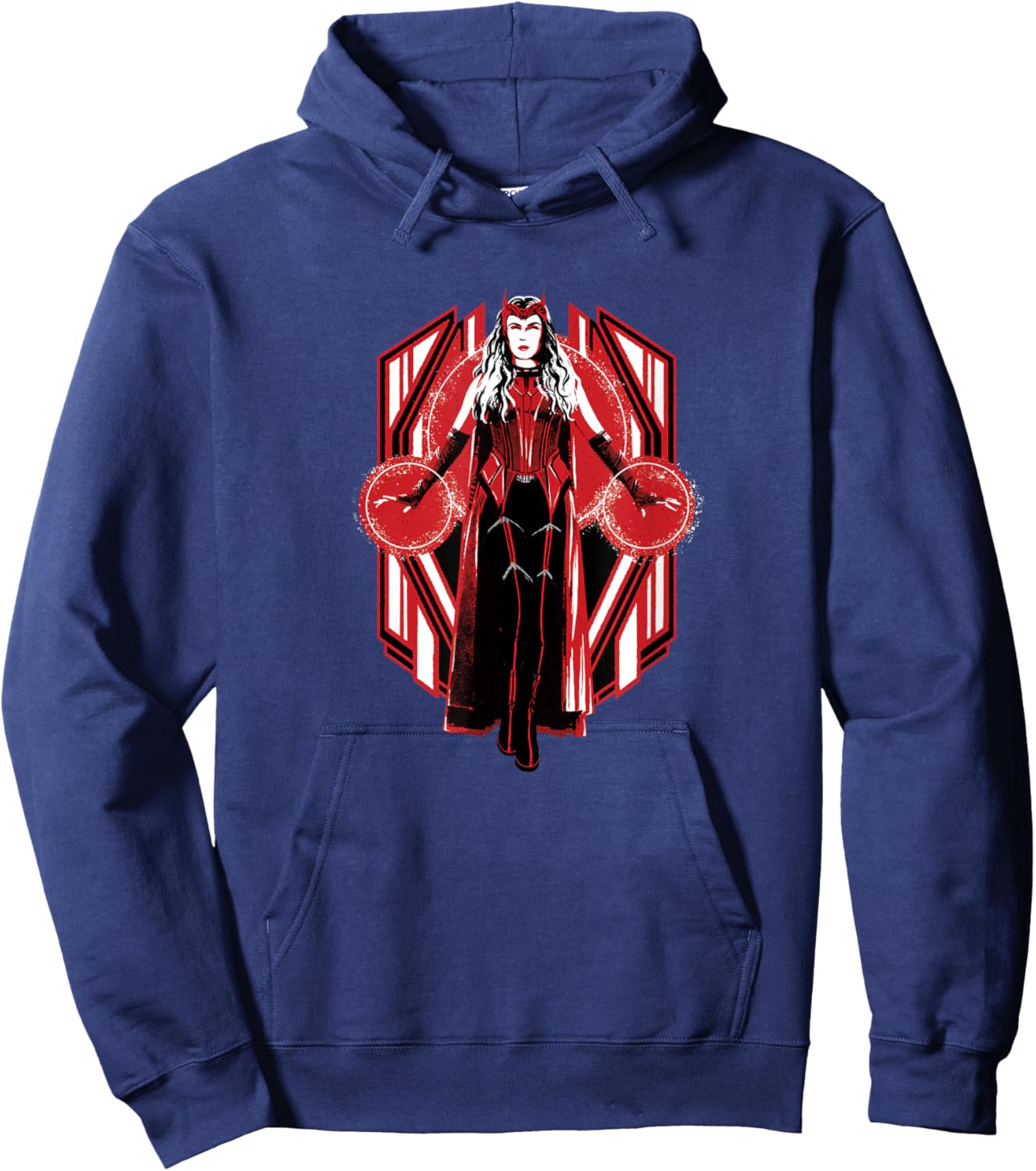 Marvel WandaVision Scarlet Witch Power Portrait Hoodie - Hoodie | Navy