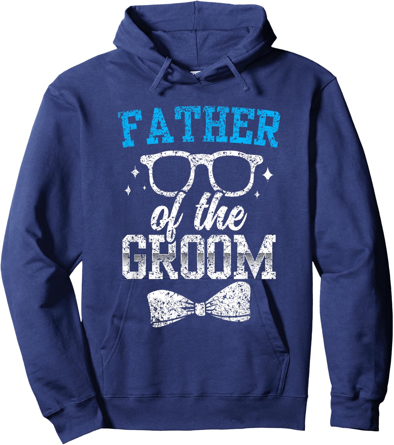 Father Of The Groom Party Wedding Bachelor Hoodie - Hoodie | Navy