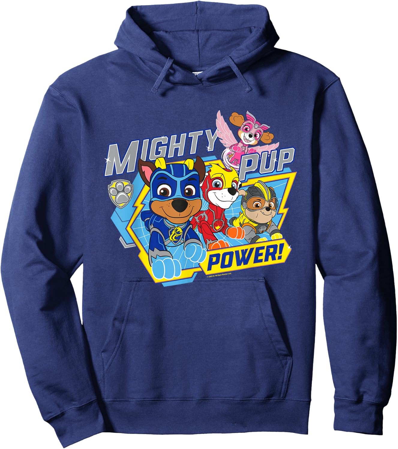 Paw Patrol Mighty Pup Power Hoodie - Hoodie | Navy