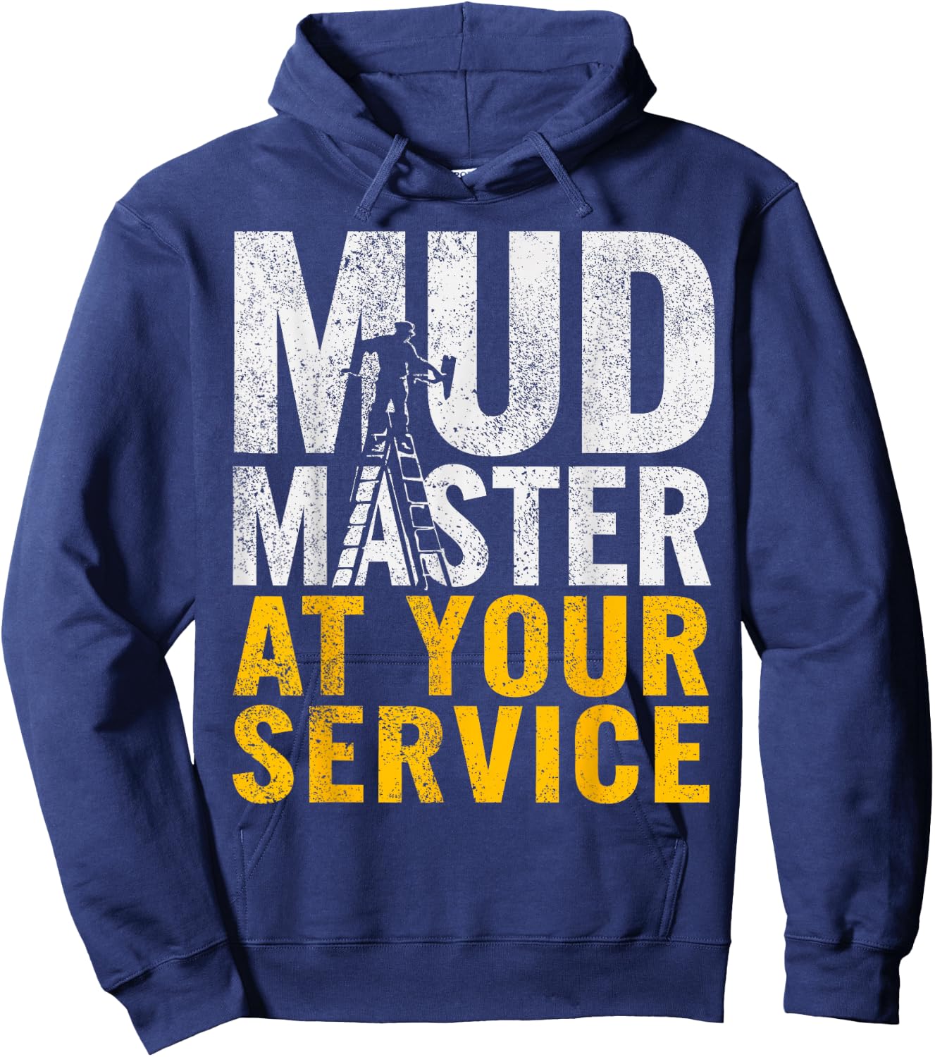 Drywaller Crew I Mud Master I Drywall Finisher Hoodie - Hoodie | Navy