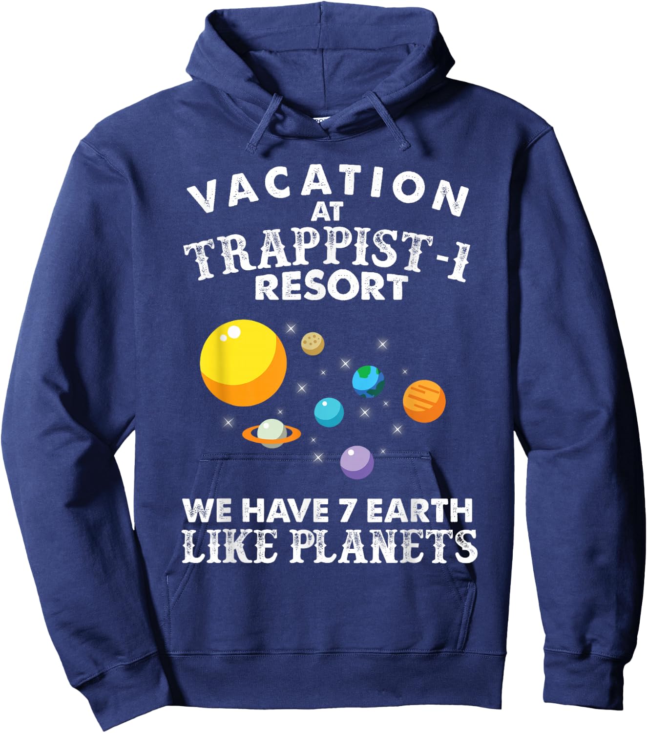 Trappist-1 Resort Hoodie - Hoodie | Navy