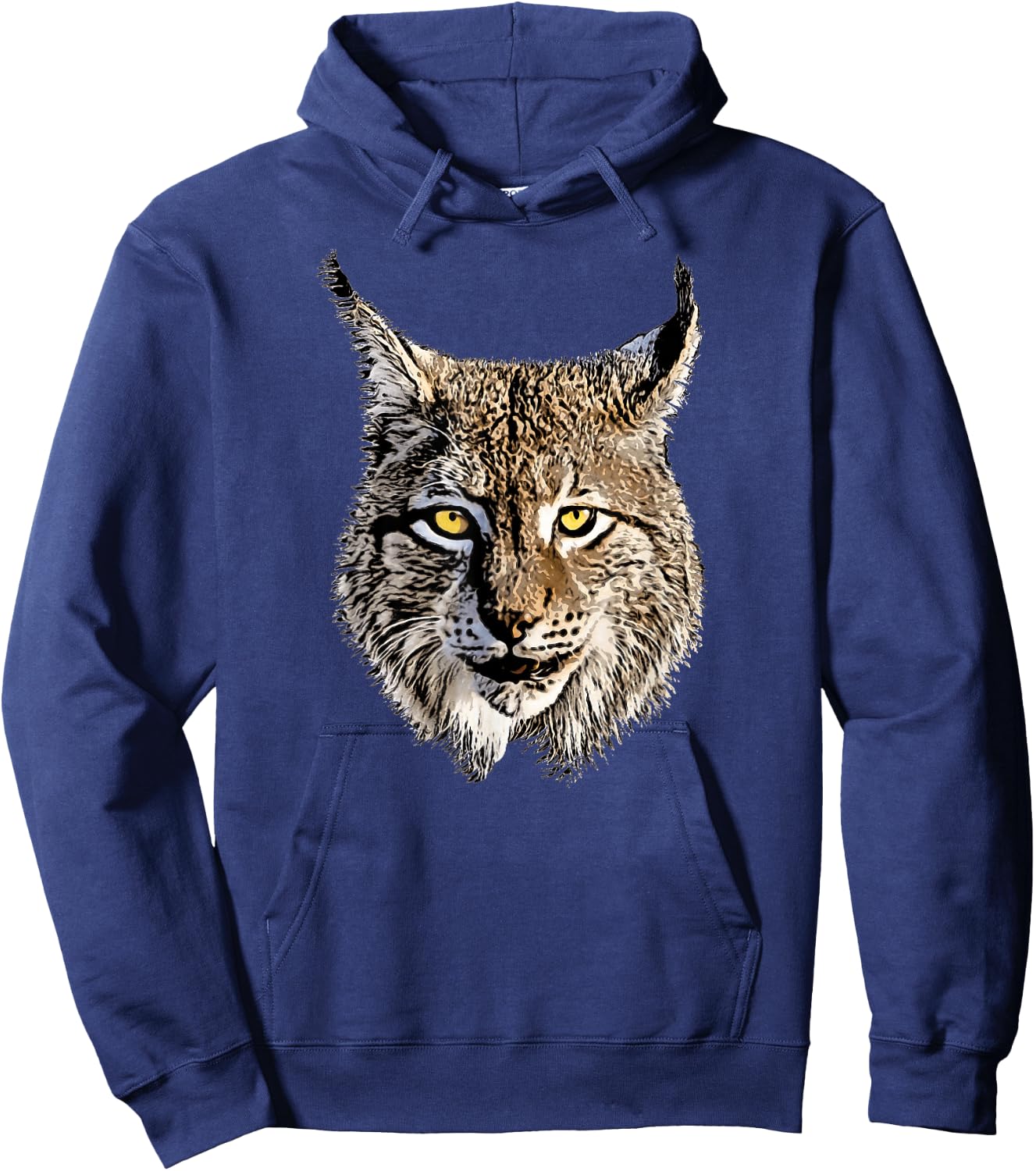Lynx cool predator wilderness animal Hoodie - Hoodie | Navy