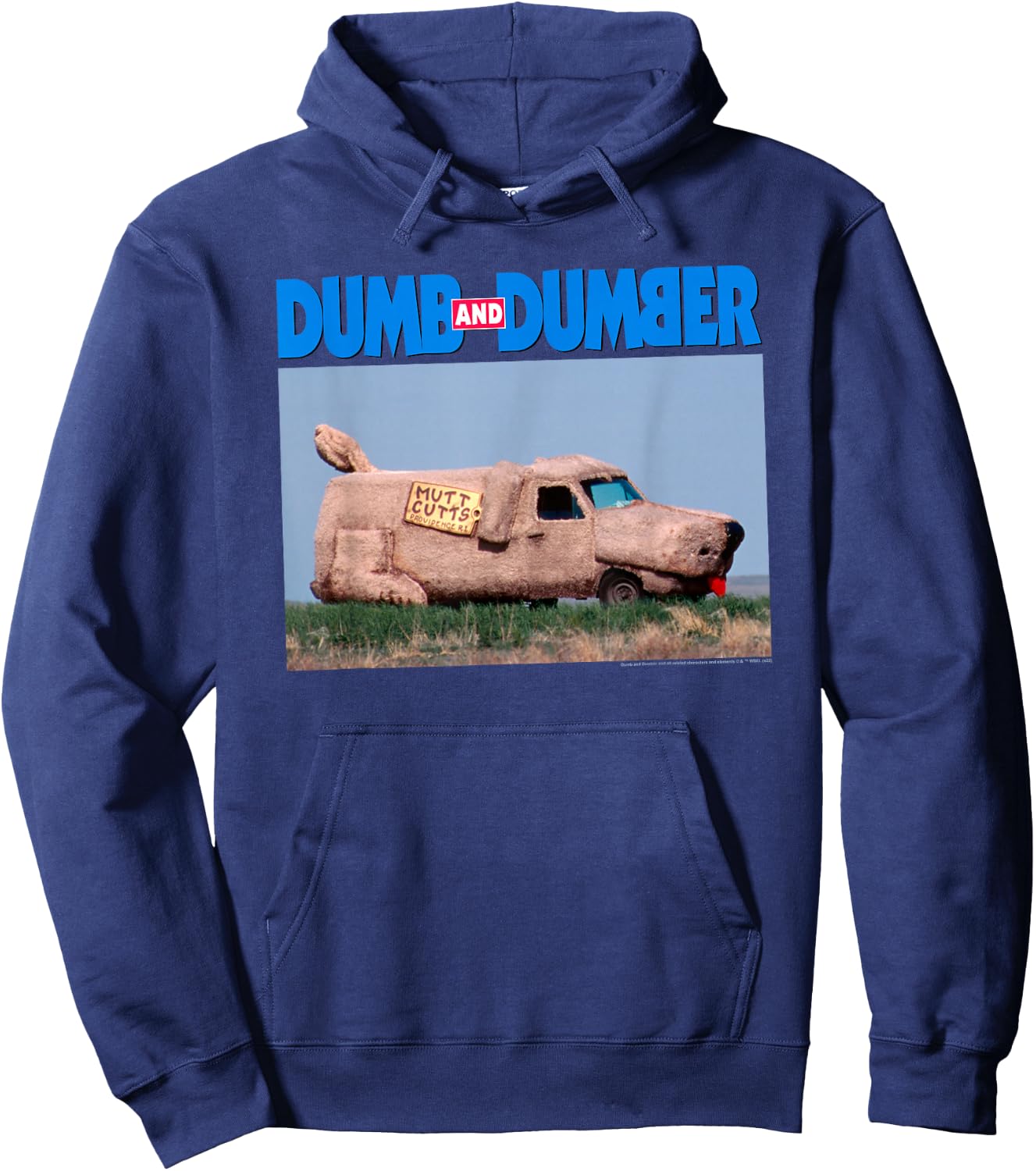 Dumb and Dumber Mutt Cutts Hoodie - Hoodie | Navy