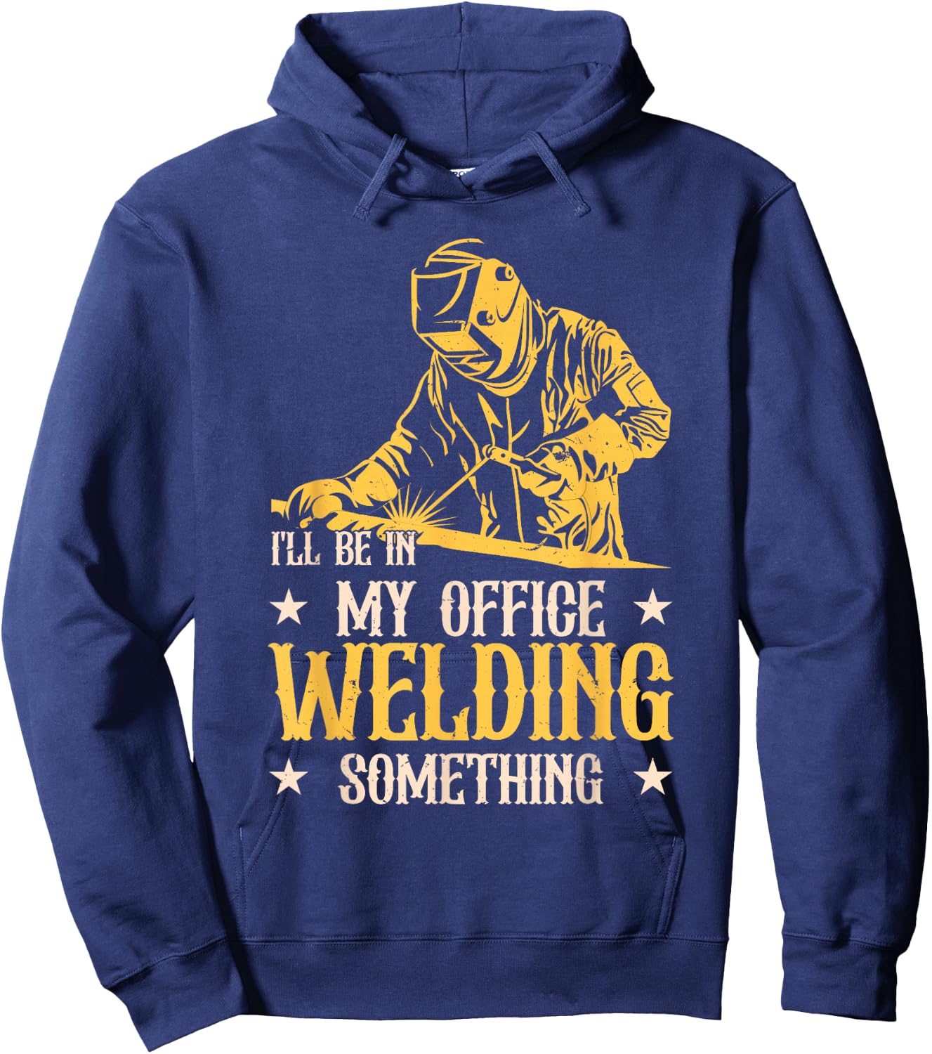 Weld Funny Welding Welder Blacksmith Hoodie - Hoodie | Navy