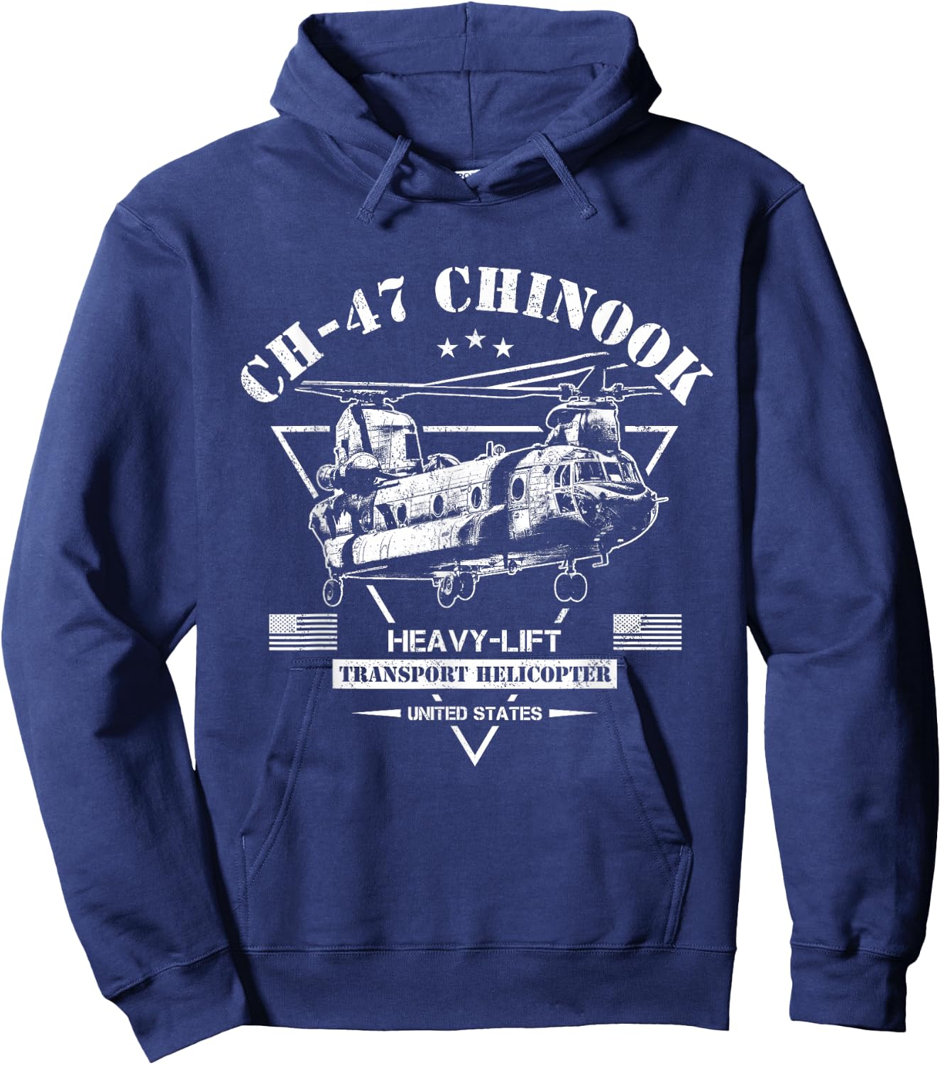 CH-47 Chinook Helicopter Hoodie - Hoodie | Navy