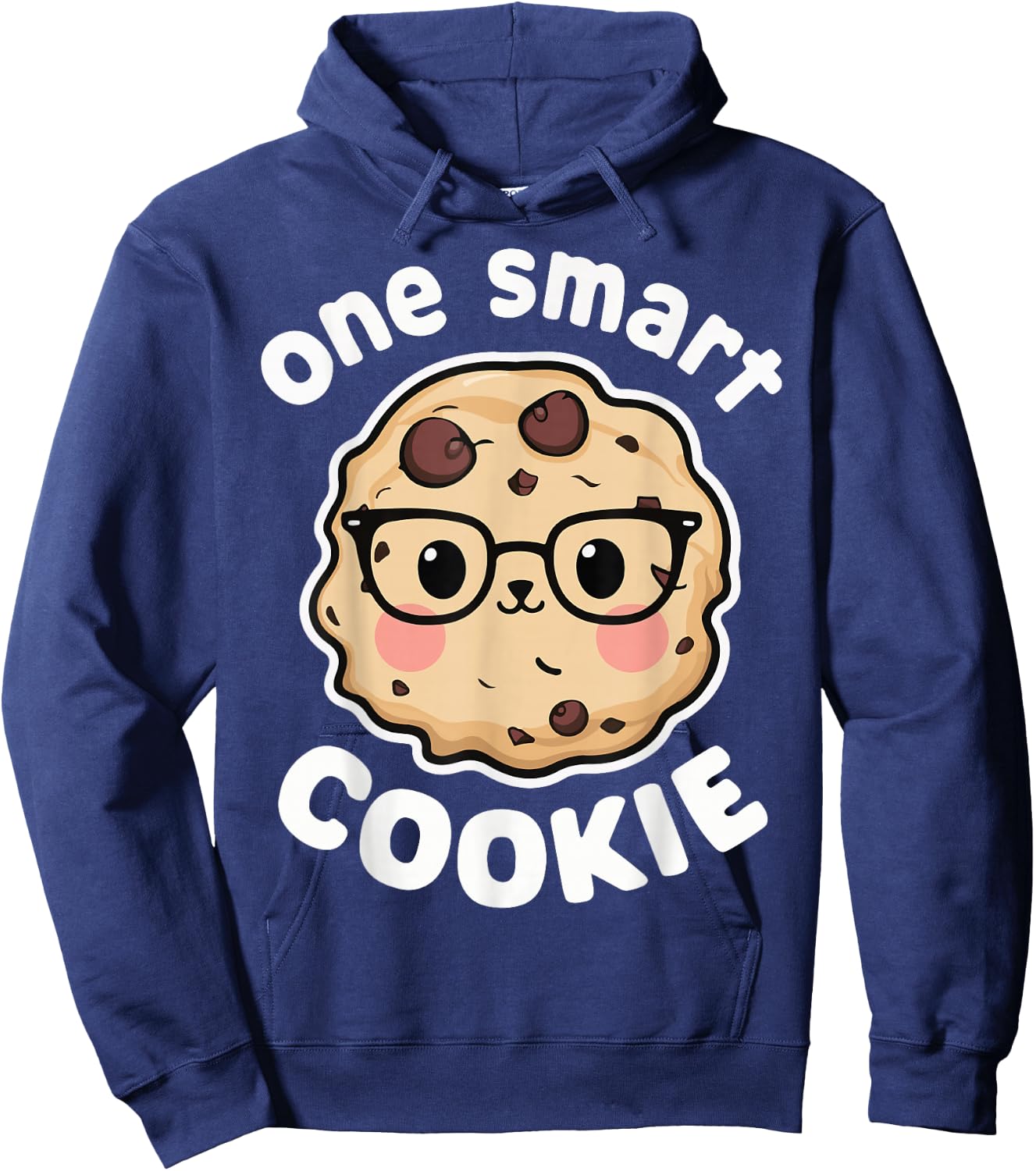 Cookie One Smart Cookie Cookies Chocolate Chips Hoodie - Hoodie | Navy