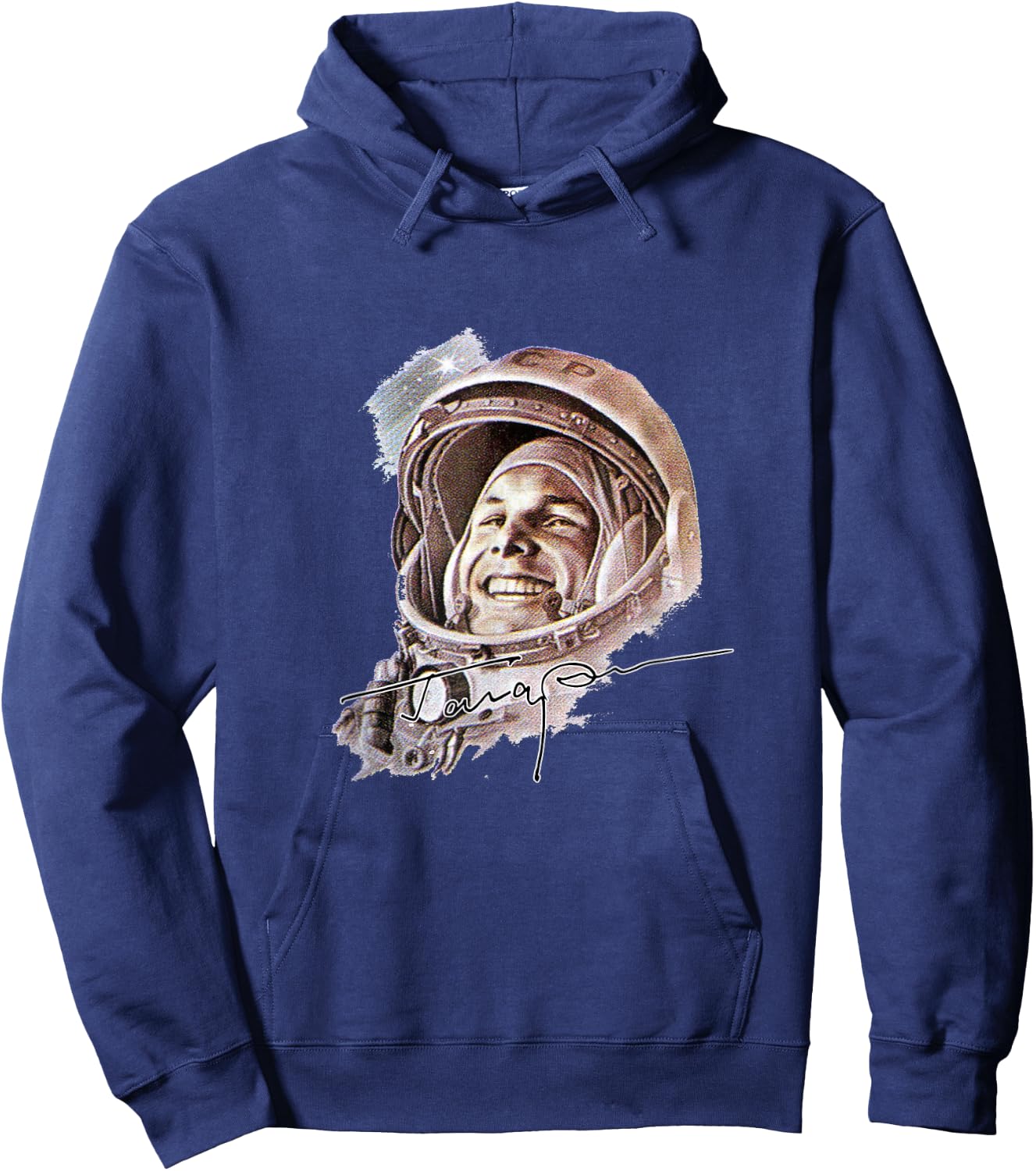 USSR astronaut Yuri Gagarin Hoodie - Hoodie | Navy