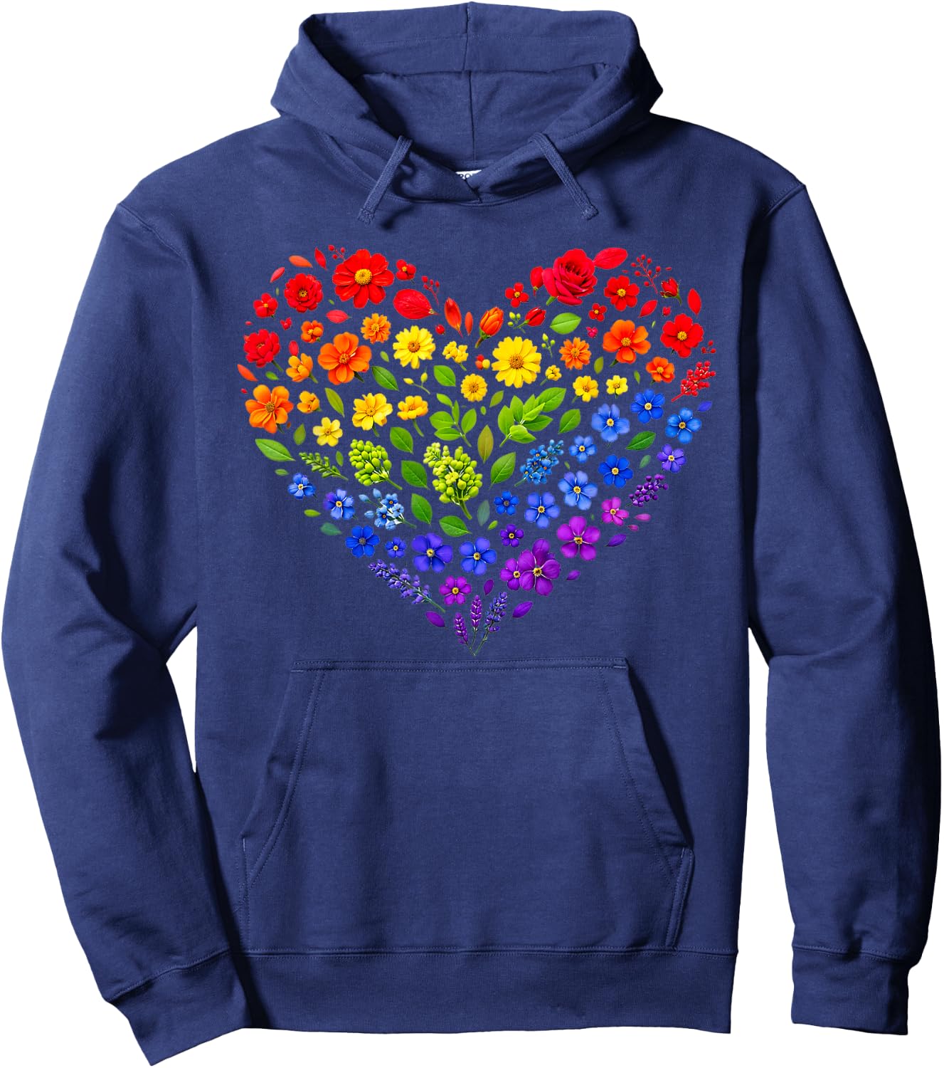 T-Shirt Hoodie - Hoodie | Navy