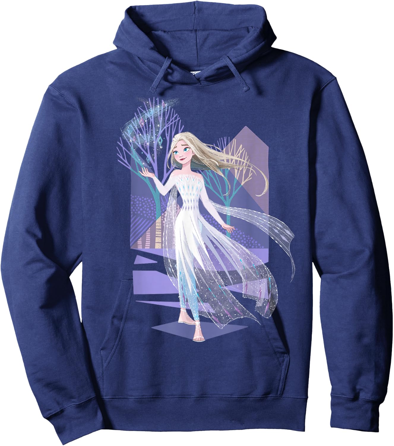 Disney Frozen 2 Snow Queen Elsa Hoodie - Hoodie | Navy