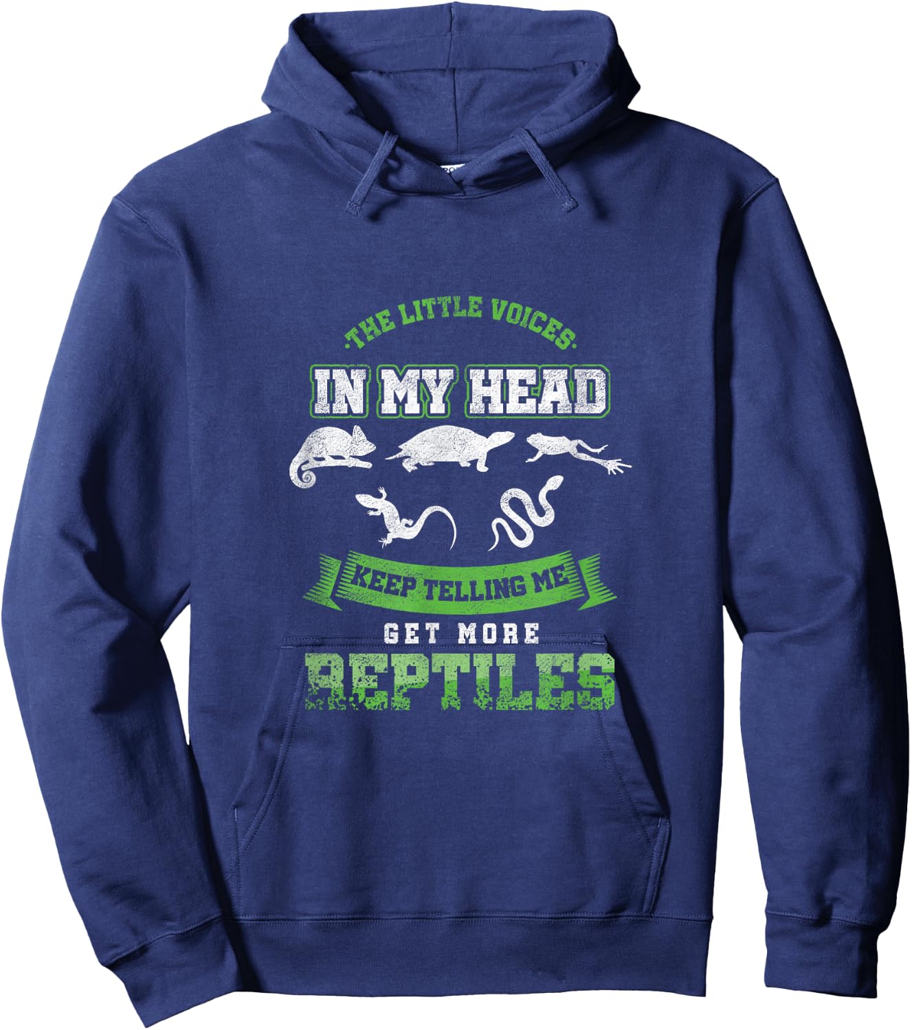 Funny Herping Get More Reptiles Breeder Hoodie - Hoodie | Navy