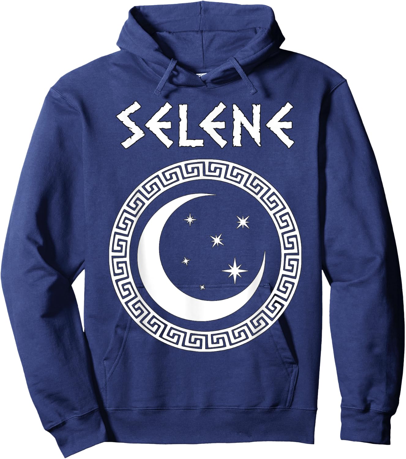 Selene Greek Goddess of the Moon Hoodie - Hoodie | Navy