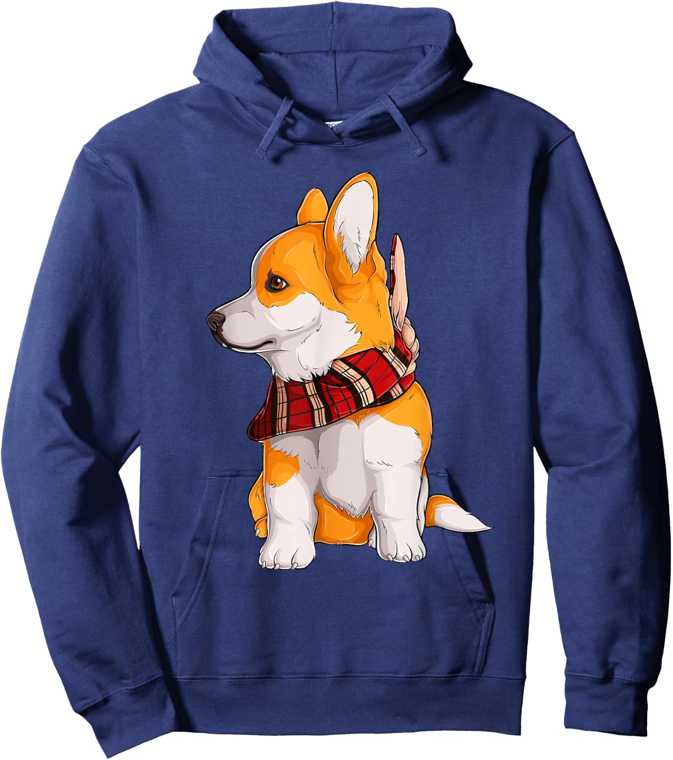 Funny Corgi Dog Lover Owner Women Girls Kids Hoodie - Hoodie | Navy
