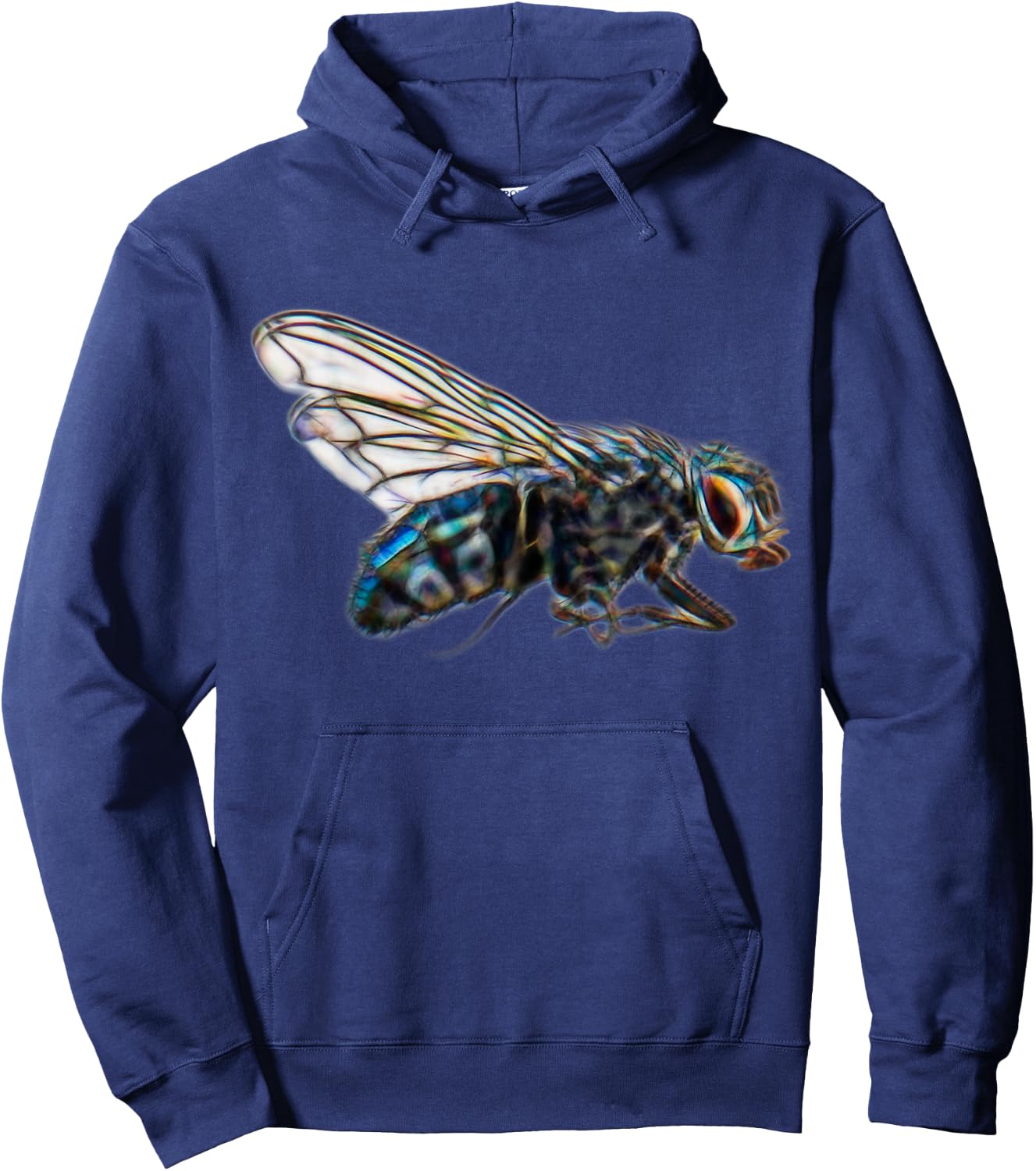 Realistic Graphic Fly Insect Funny Gift Pilots Hoodie - Hoodie | Navy