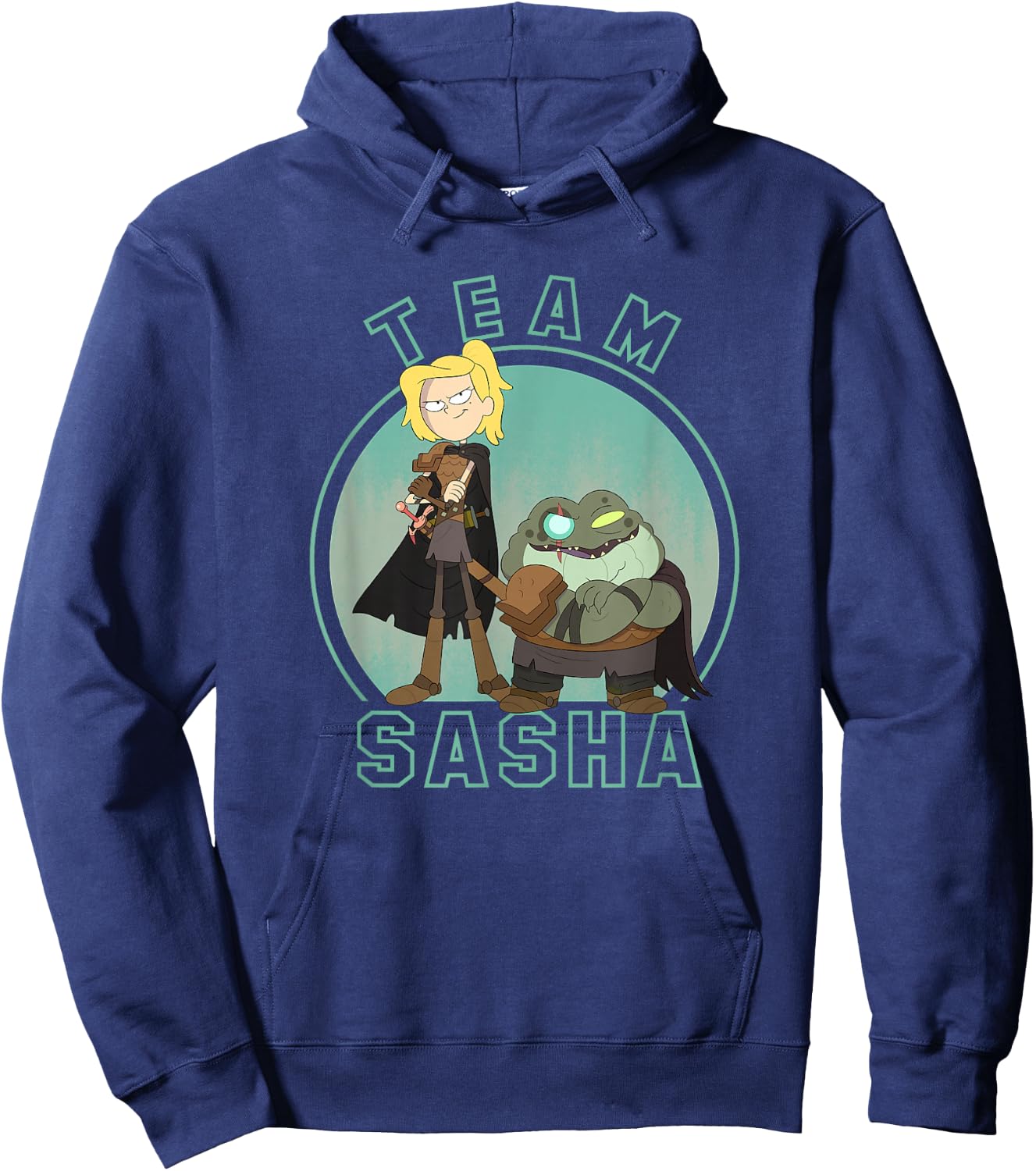 Disney Channel Amphibia Team Sasha Hoodie - Hoodie | Navy