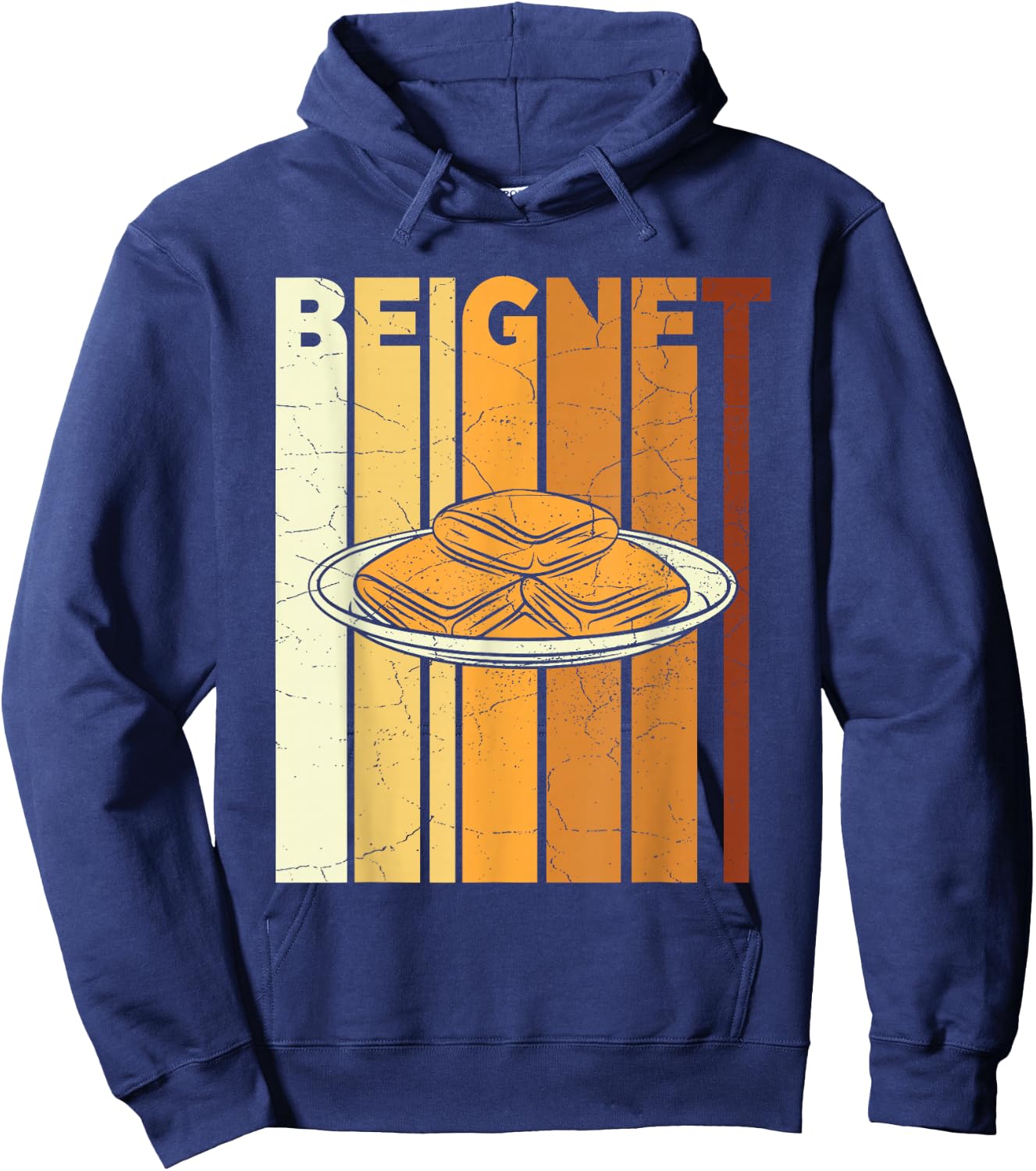 Beignet Quote for a Beignet Baker Hoodie - Hoodie | Navy