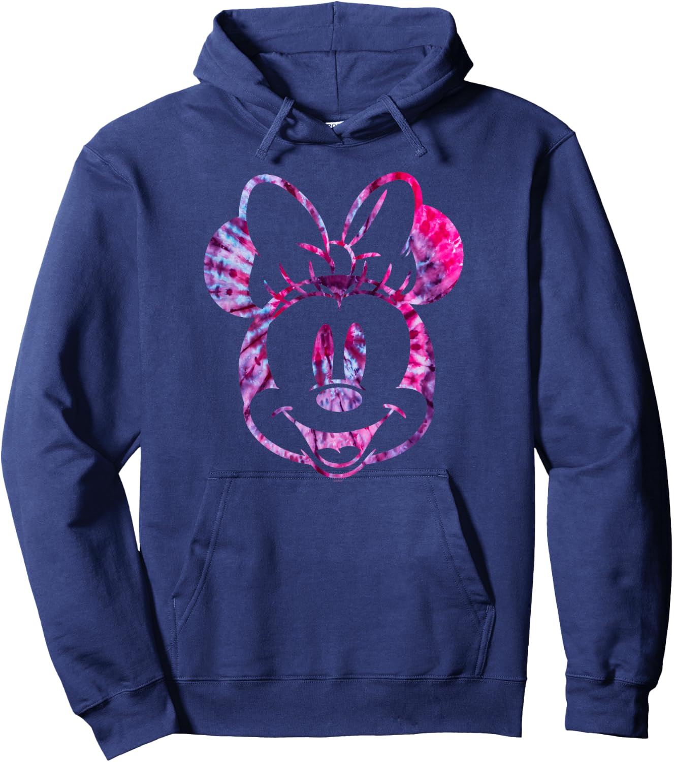 Disney Minnie Mouse Pink Tie Dye Hoodie - Hoodie | Navy