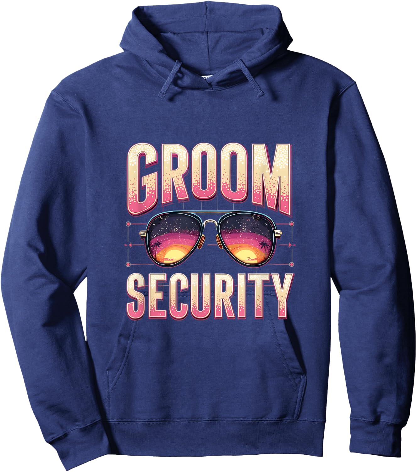 Wedding Groom Safety Bodyguard Escort Hoodie - Hoodie | Navy
