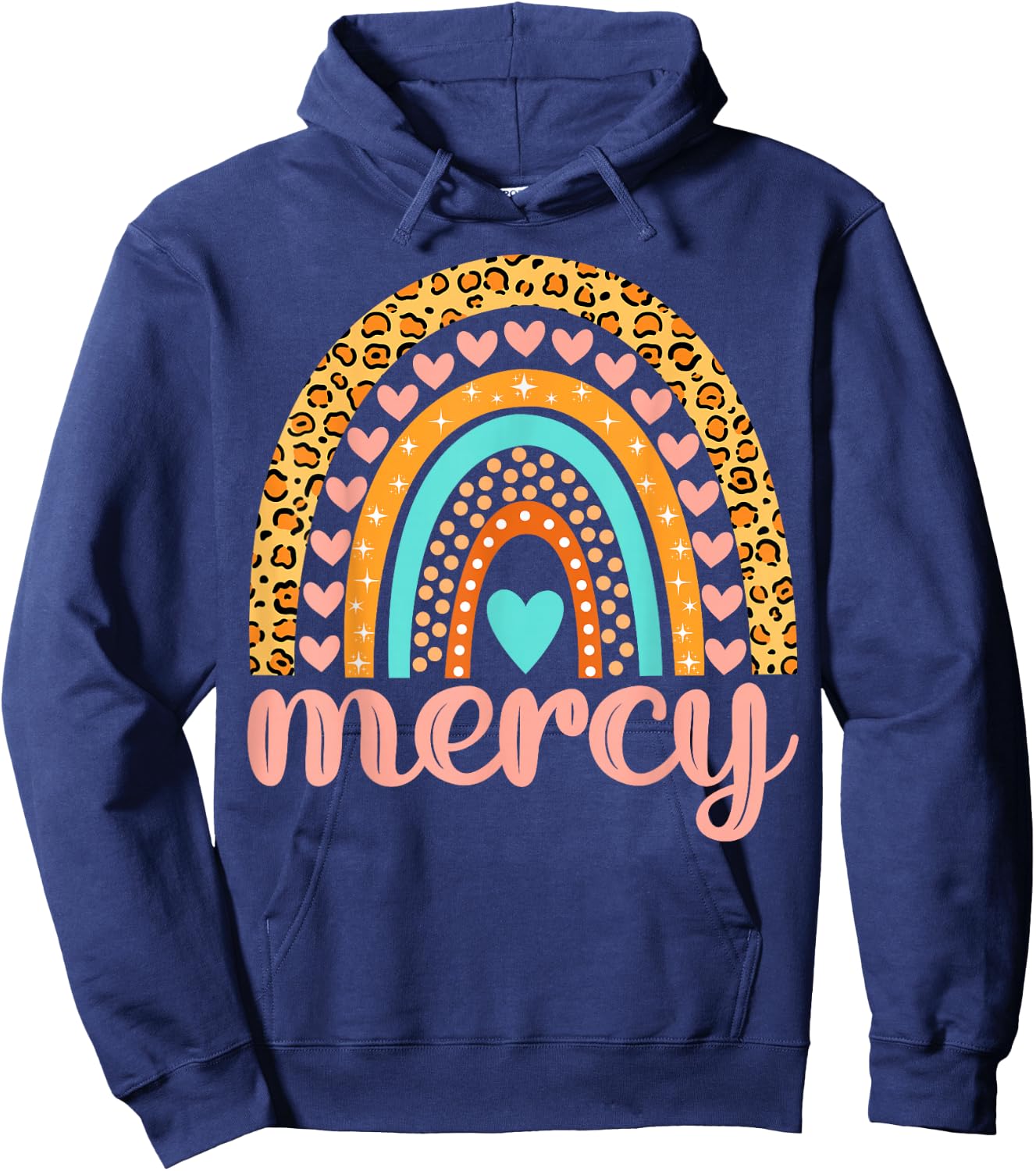 Mercy Mercy Name Birthday Shirt Gift Hoodie - Hoodie | Navy