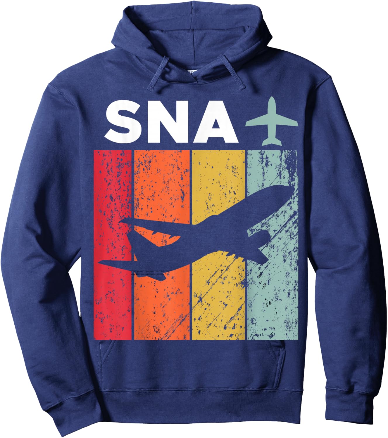 T-Shirt Hoodie - Hoodie | Navy