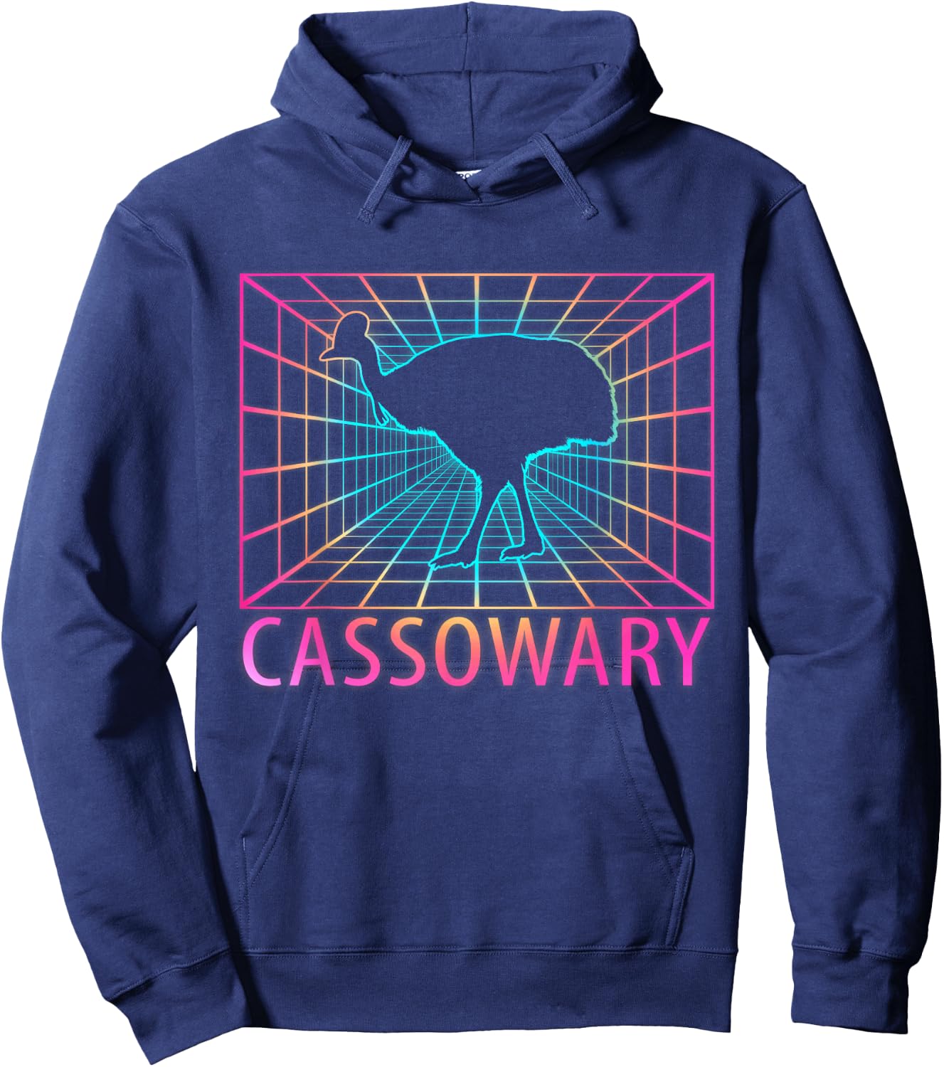 Cassowary Bird Gift Hoodie - Hoodie | Navy