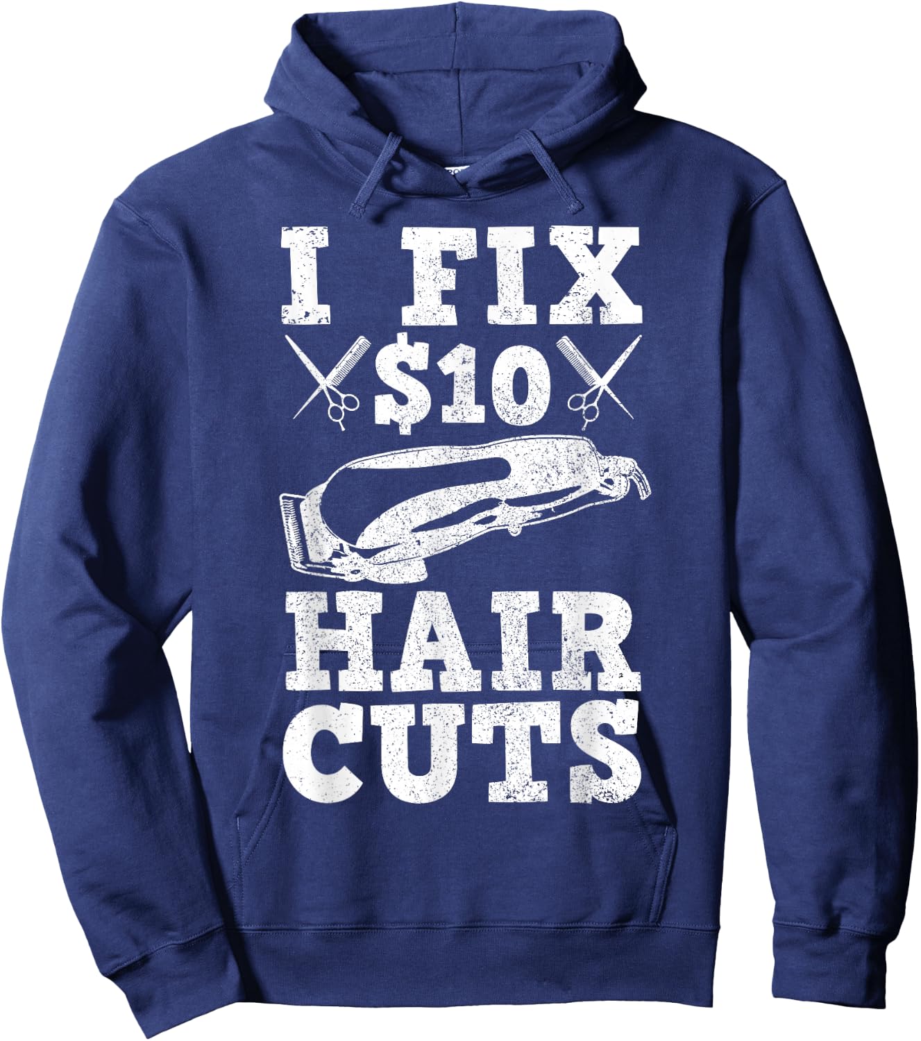Barber Hairdresser Hairdresser Funny Gift Hoodie - Hoodie | Navy