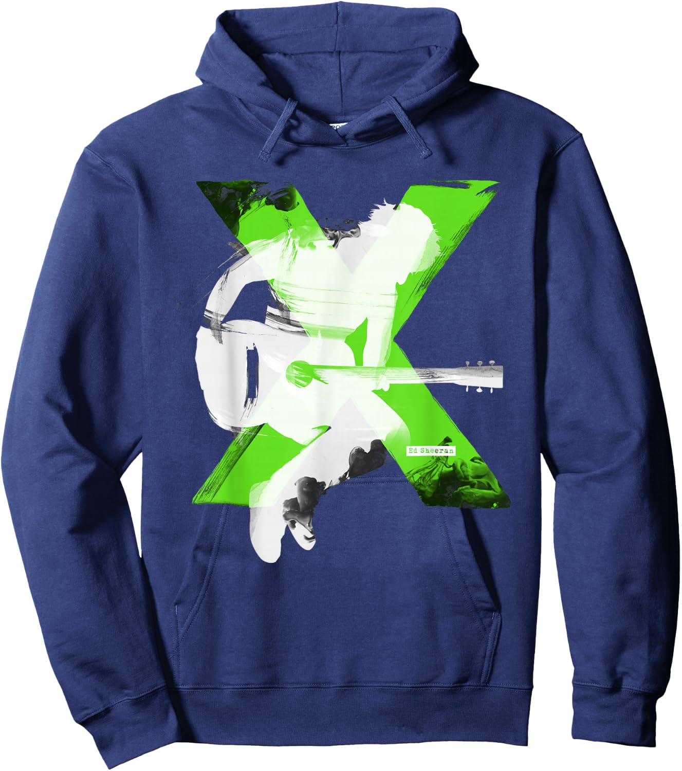 Ed Sheeran Multiple Silhouette Hoodie - Hoodie | Navy