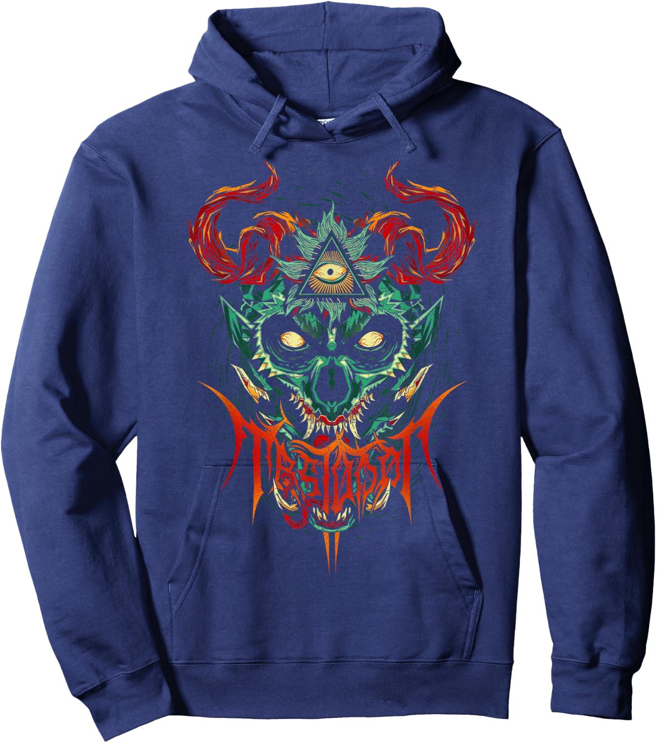 Mastodon – Leaf Beast Hoodie - Hoodie | Navy