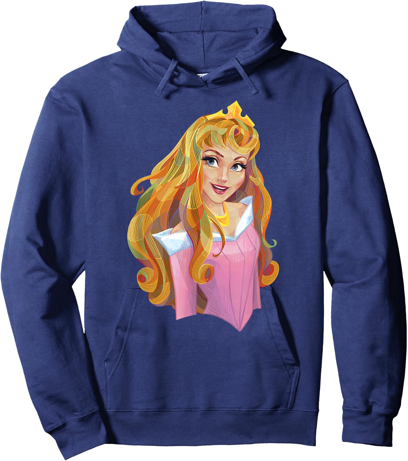 Disney Sleeping Beauty Princess Aurora Graphic Hoodie - Hoodie | Navy