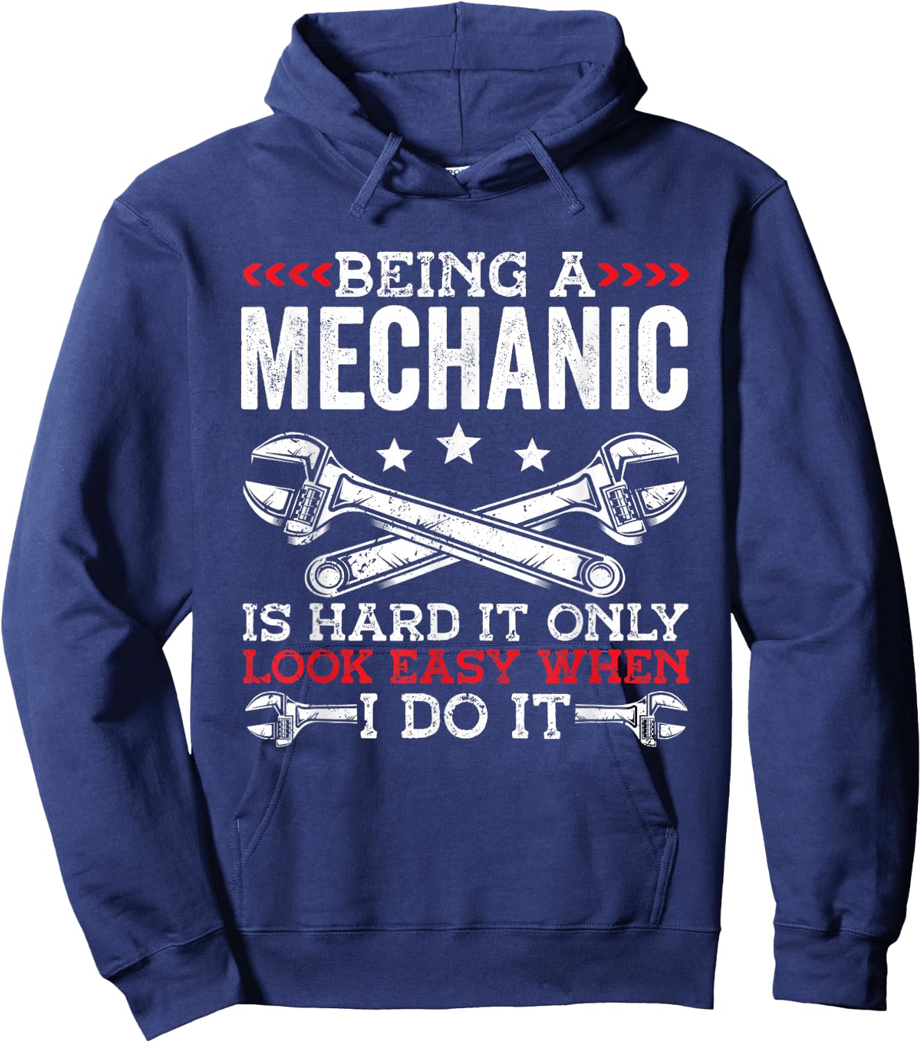 Being A Mechanic is hard Mechanic Hoodie - Hoodie | Navy