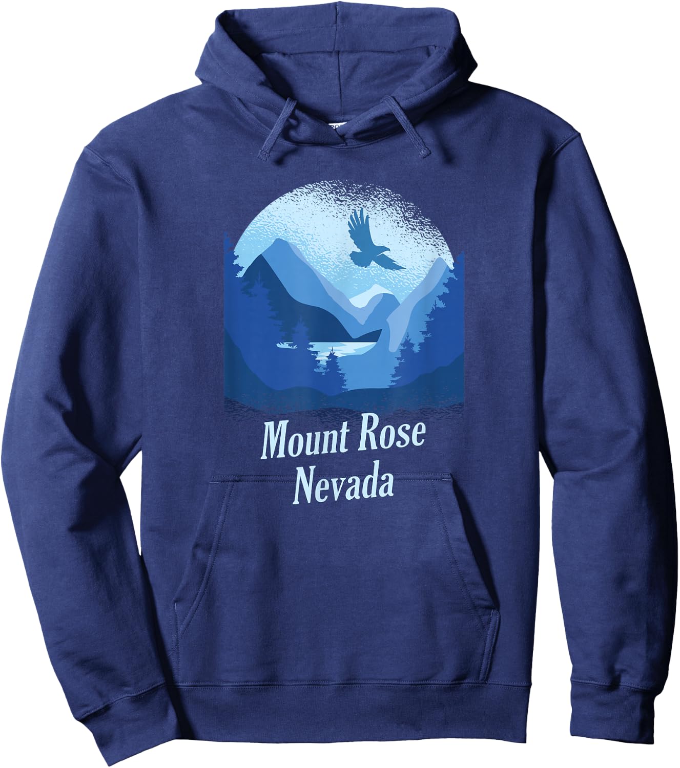Mount Rose Nevada NV Souvenir Hoodie - Hoodie | Navy