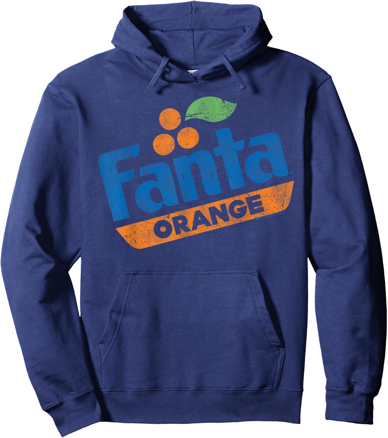Coca Cola Orange Fanta Twist Hoodie - Hoodie | Navy