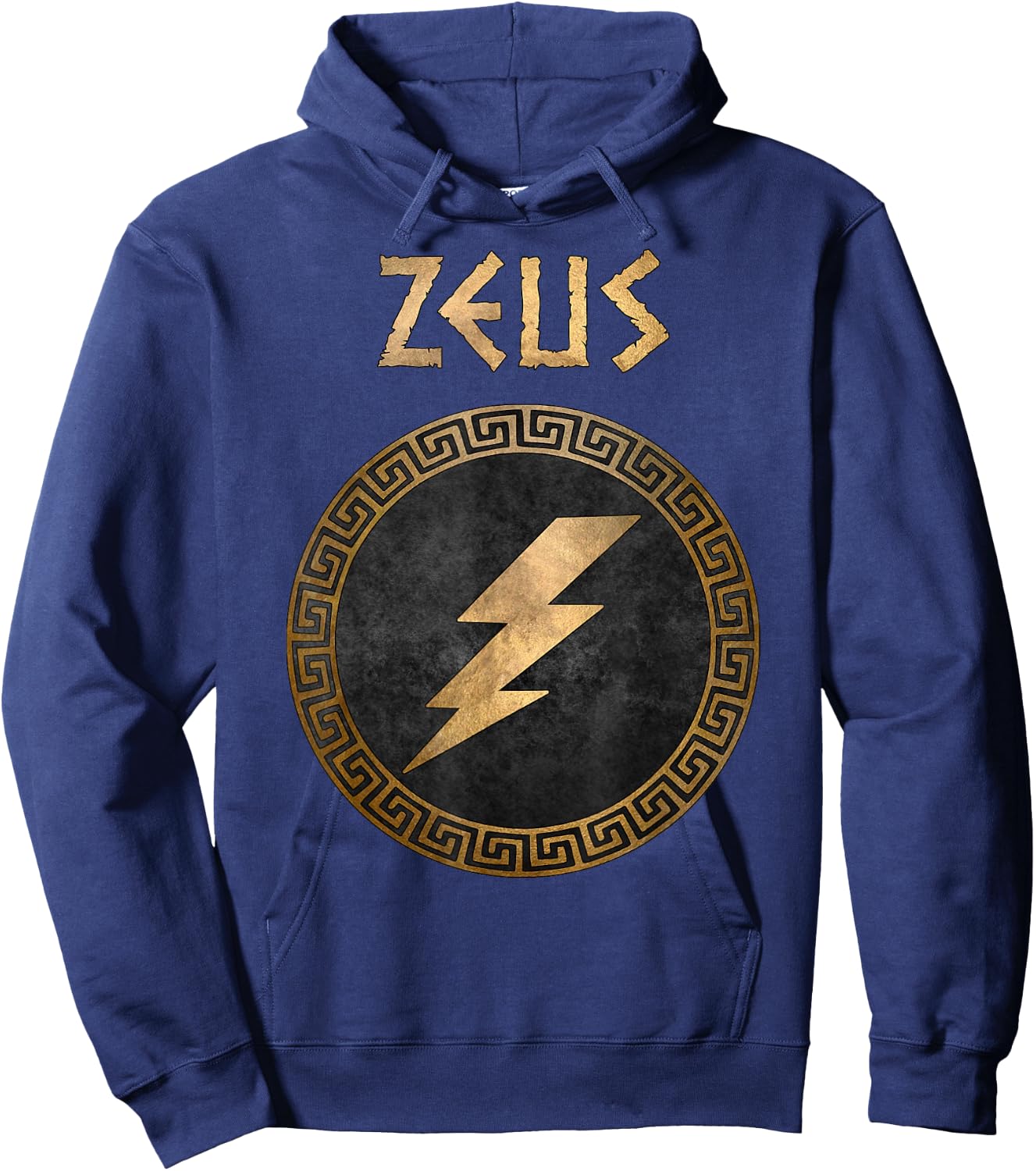 Zeus Ancient Greek God King of the Gods Hoodie - Hoodie | Navy