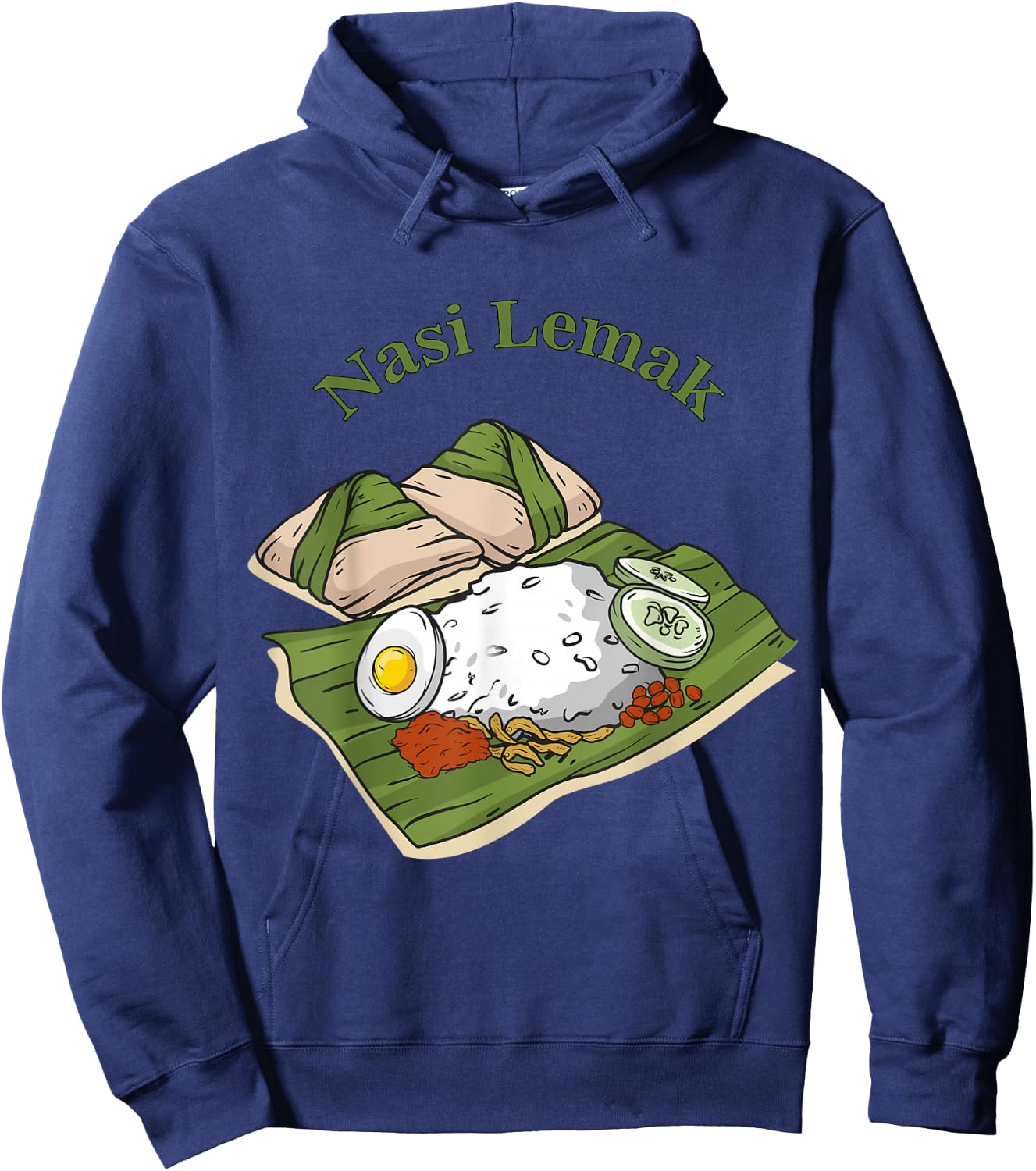 Really Like Nasi Lemak Hoodie - Hoodie | Navy