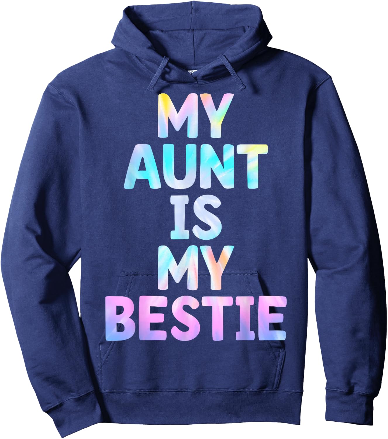 My Aunt is My Bestie Aunt And niece Matching Hoodie - Hoodie | Navy