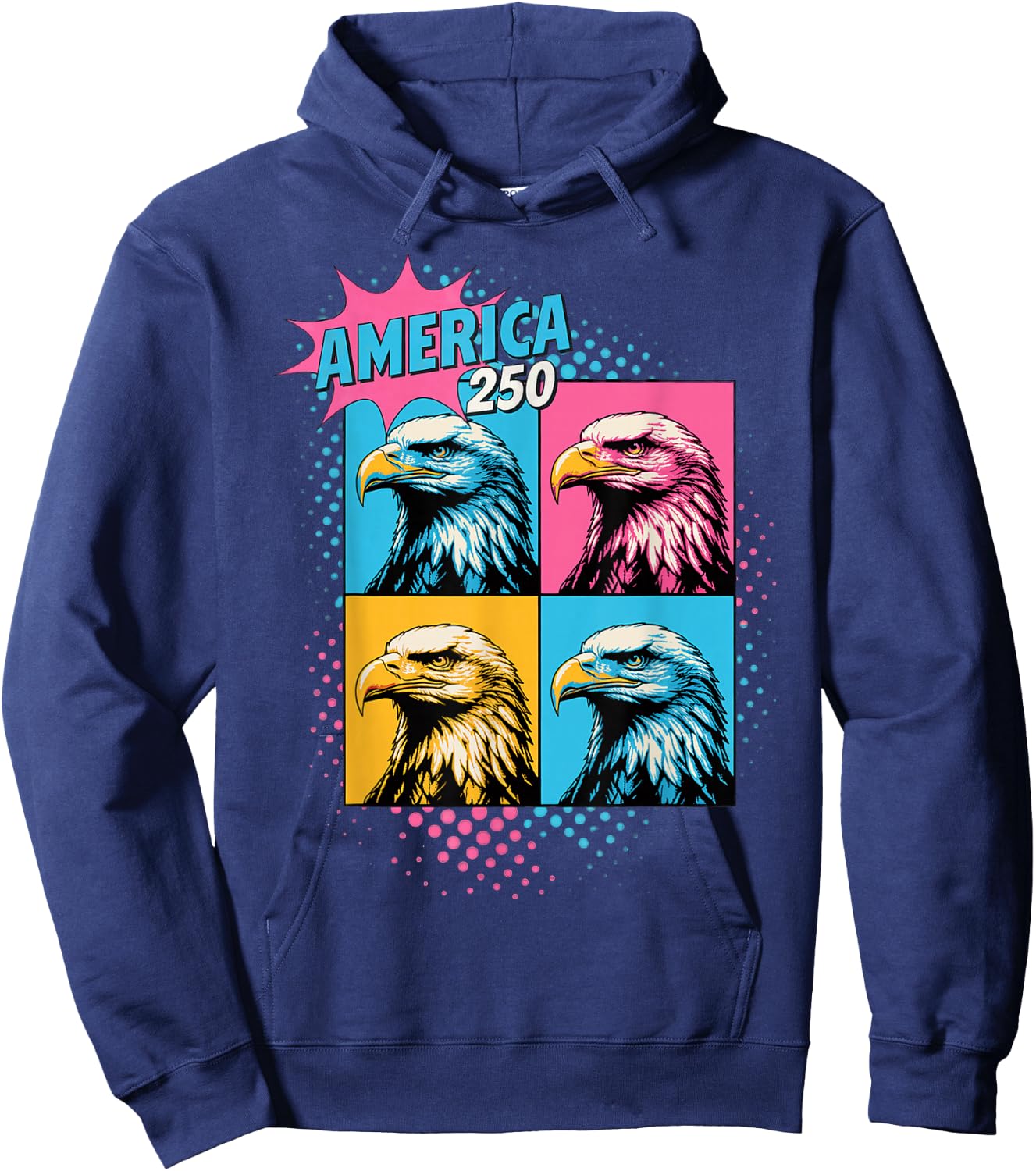 250th Anniversary USA 250th America Hoodie - Hoodie | Navy