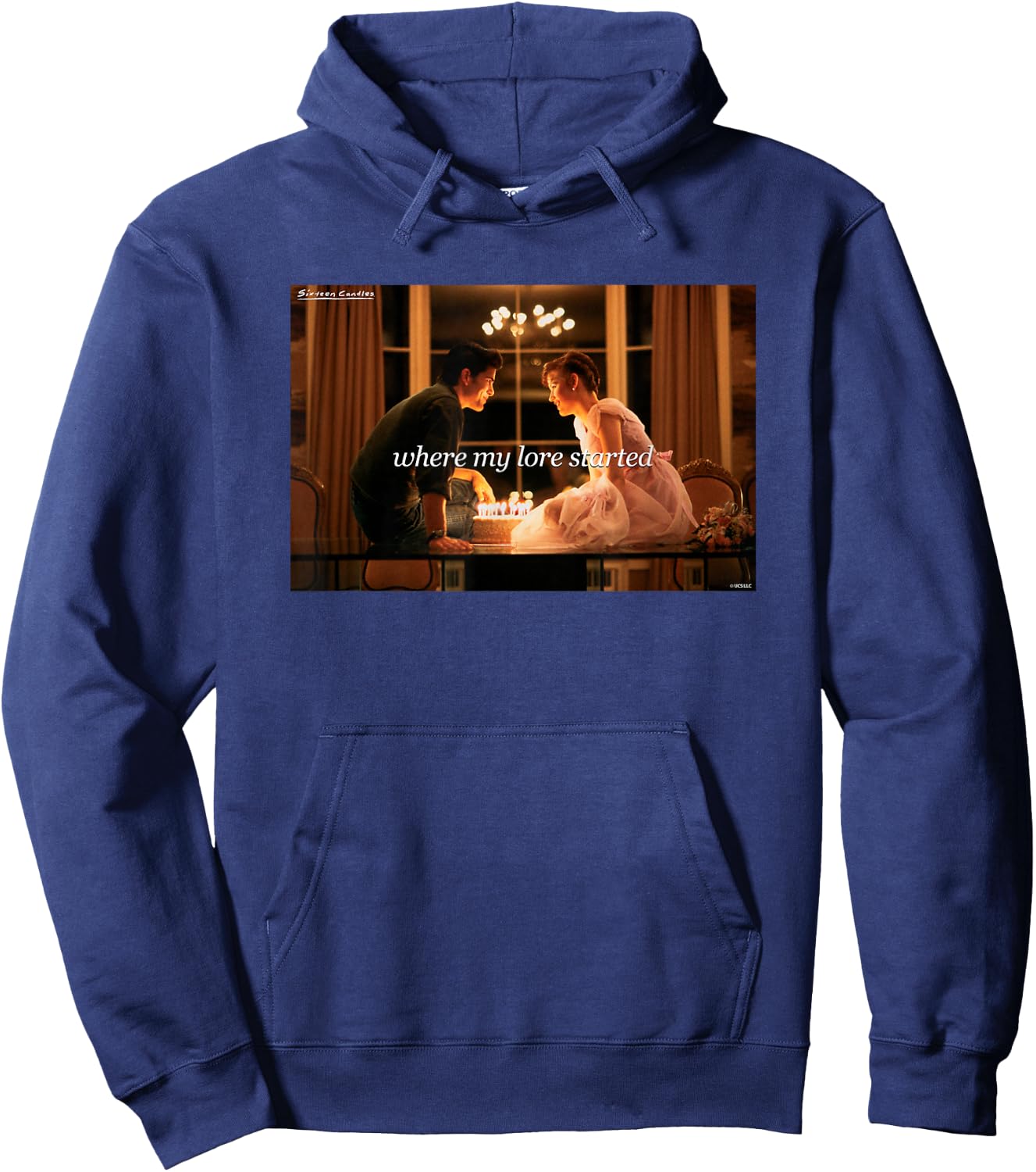 Sixteen Candles Where My Lore Started Hoodie - Hoodie | Navy