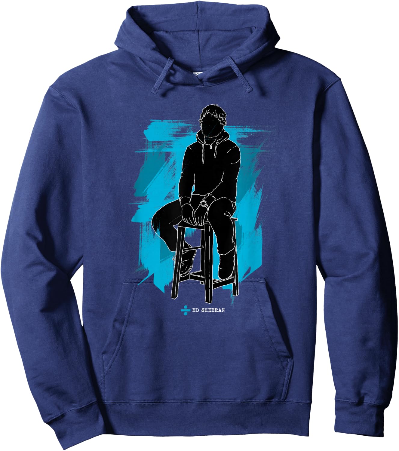 Ed Sheeran Divide Wash Tour Hoodie - Hoodie | Navy