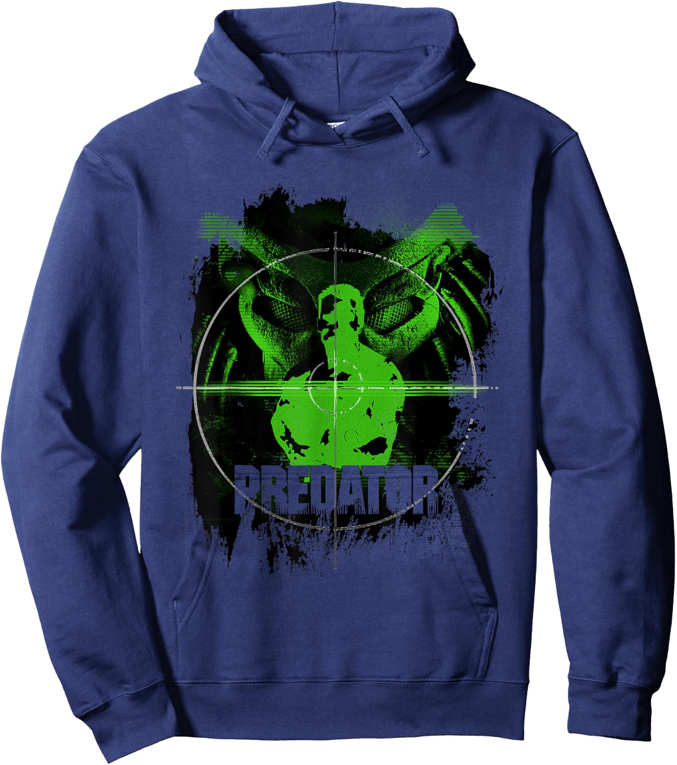 Predator Sniper Scope Dutch 80s Hoodie - Hoodie | Navy