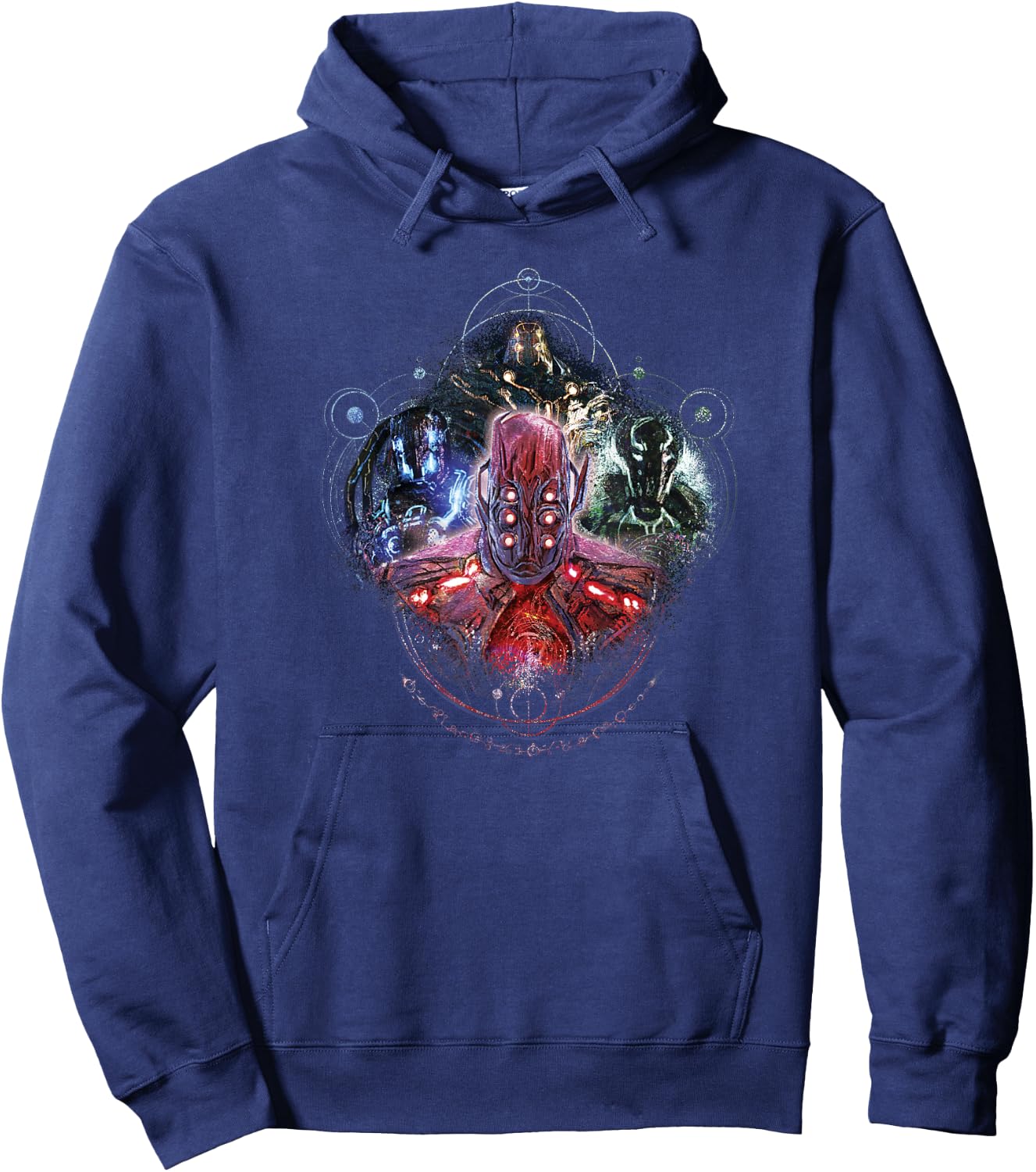 Marvel Eternals Celestials Group Shot Portrait Hoodie - Hoodie | Navy