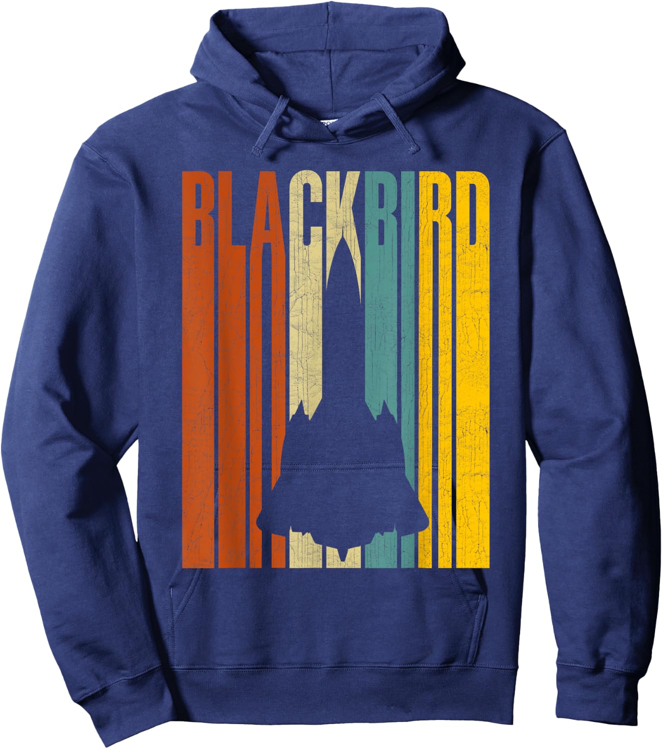 SR-71 Blackbird Air Force Military Jet Hoodie - Hoodie | Navy