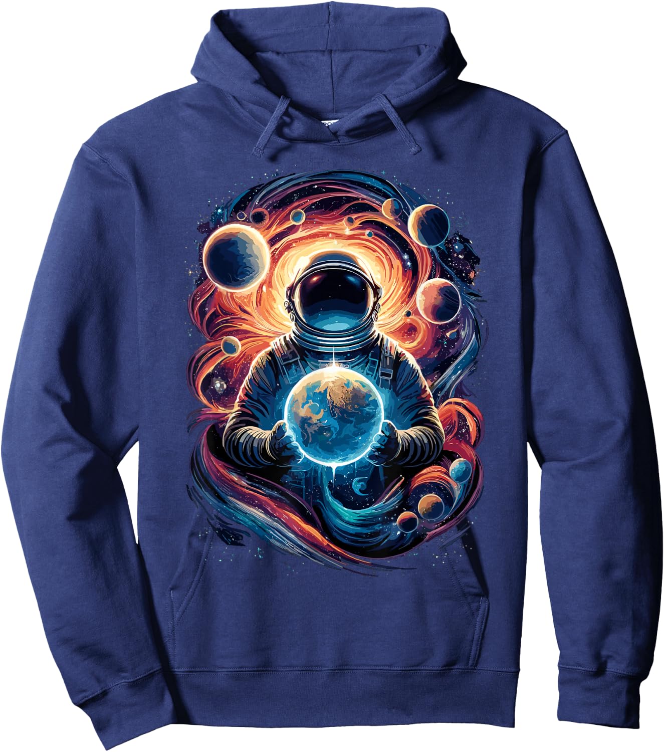 Astronaut Space Science Funny Space Hoodie - Hoodie | Navy