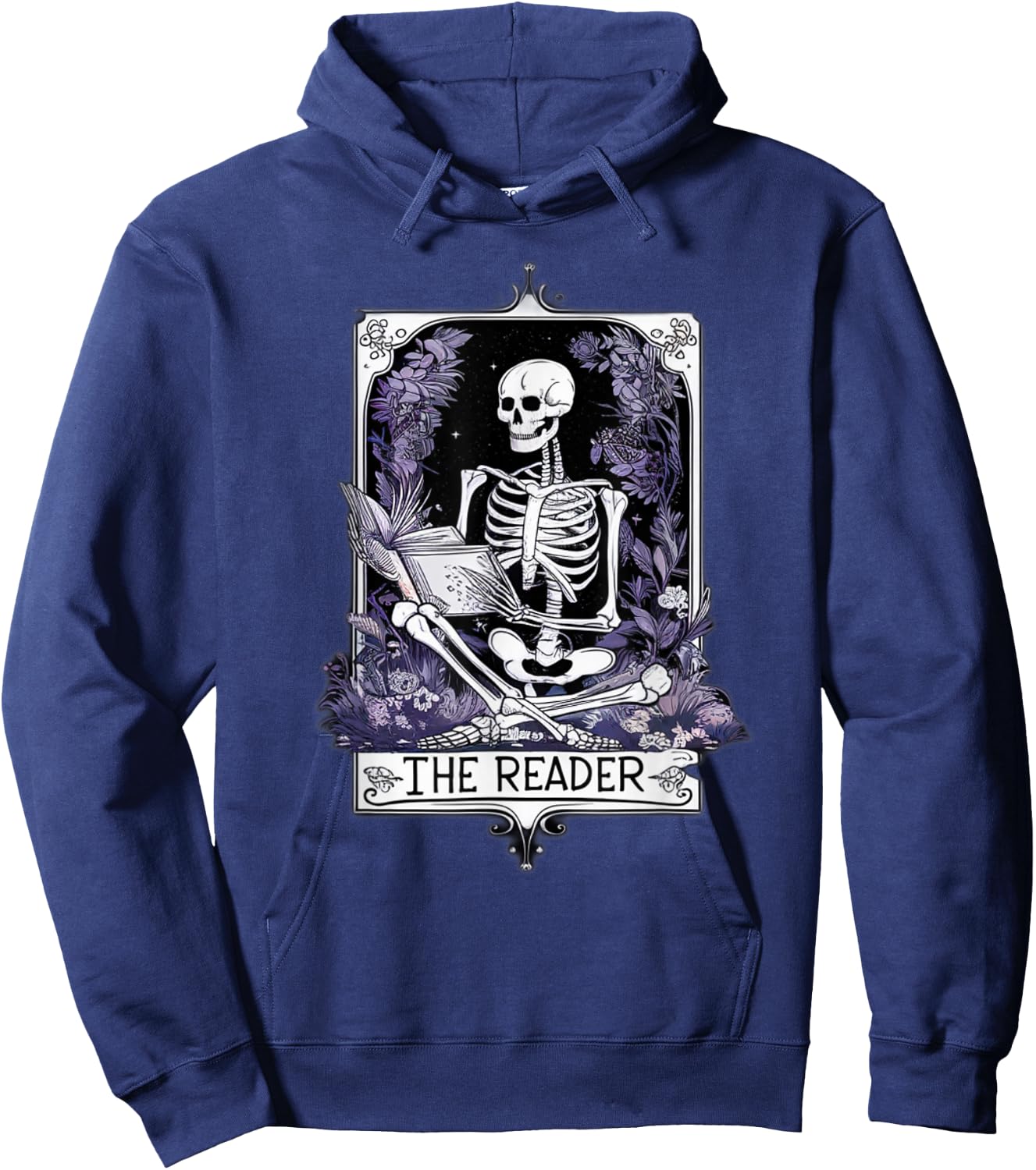 The Reader Tarot Card Reading Humor Hoodie - Hoodie | Navy