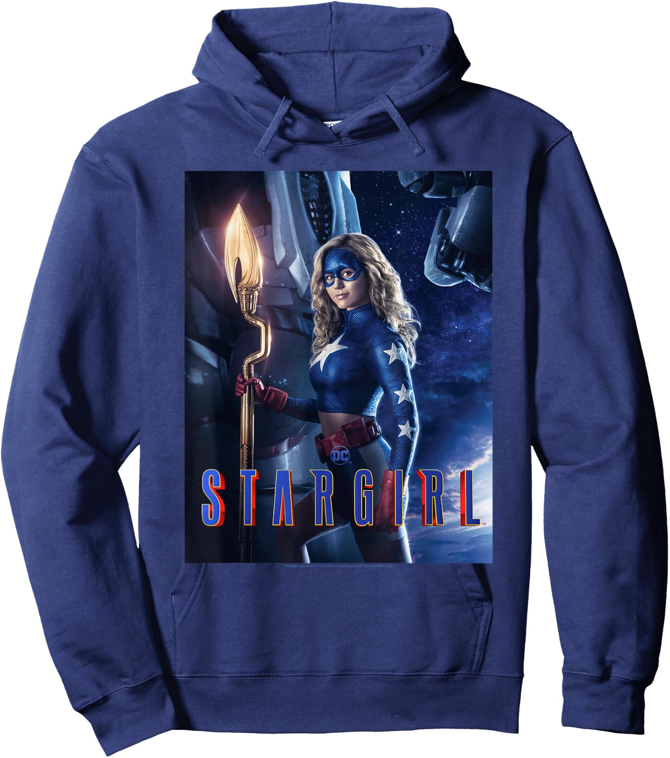 Stargirl Cosmic Staff of Starman Poster Hoodie - Hoodie | Navy